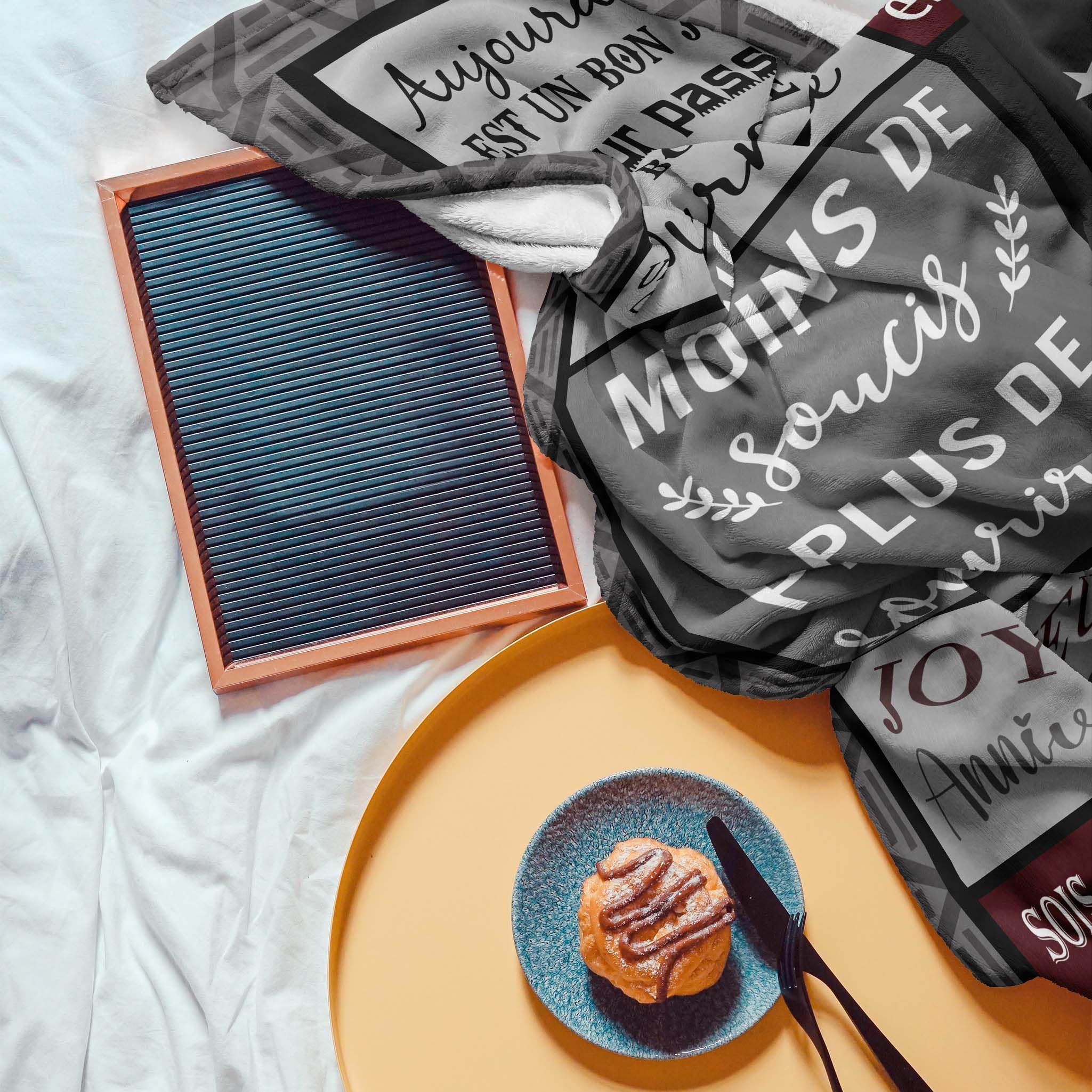 Cadeau Anniversaire Homme, Cadeau Homme Original Utile, Idee Cadeau Homme Papa Grand Pere Beau Pere Frere Ado Garçon Anniversaire, Happy Birthday Gifts, Cadeau Homme Couverture 150X130CM