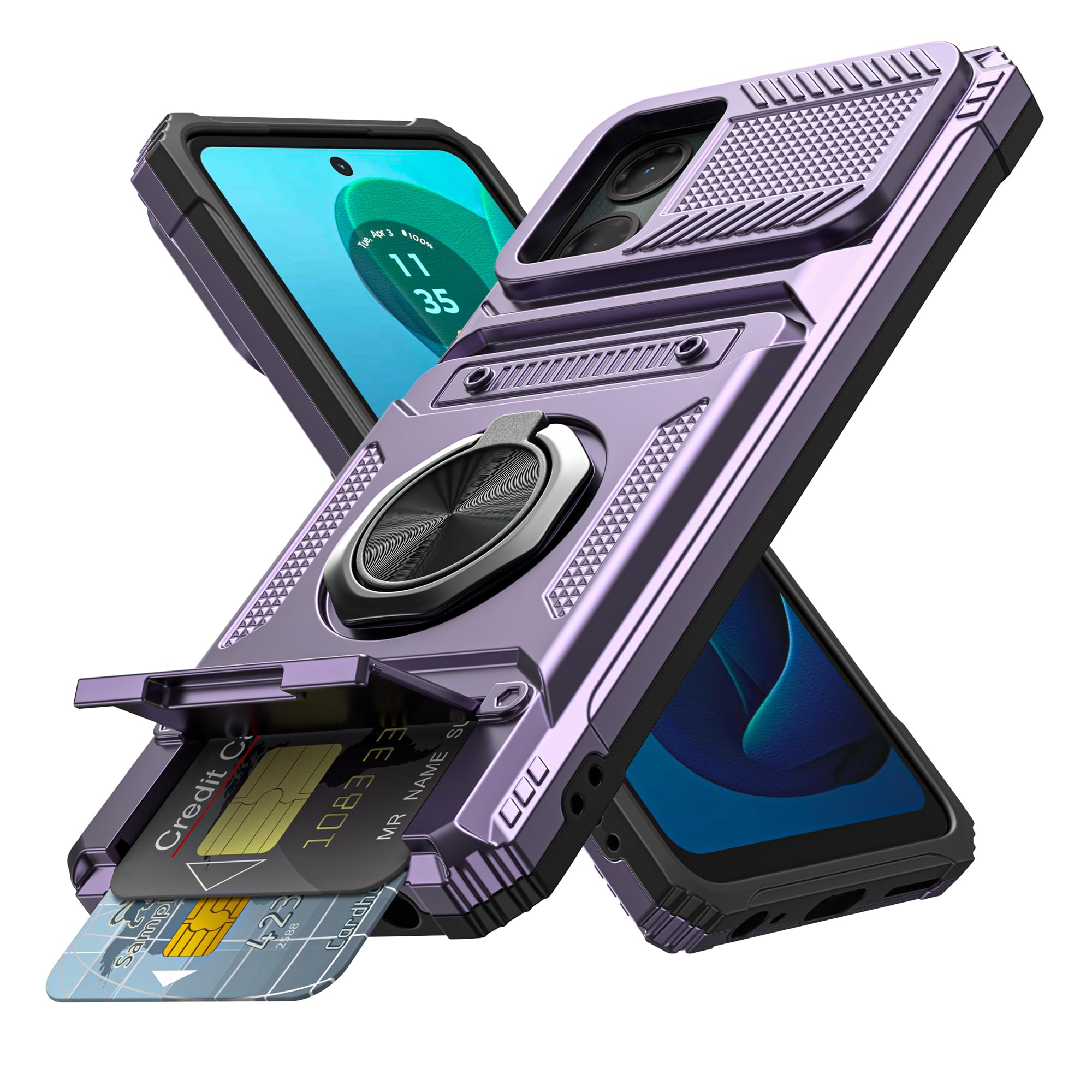 Amazon.com: Vofolen for Motorola Moto G 5G 2024 Case with Card