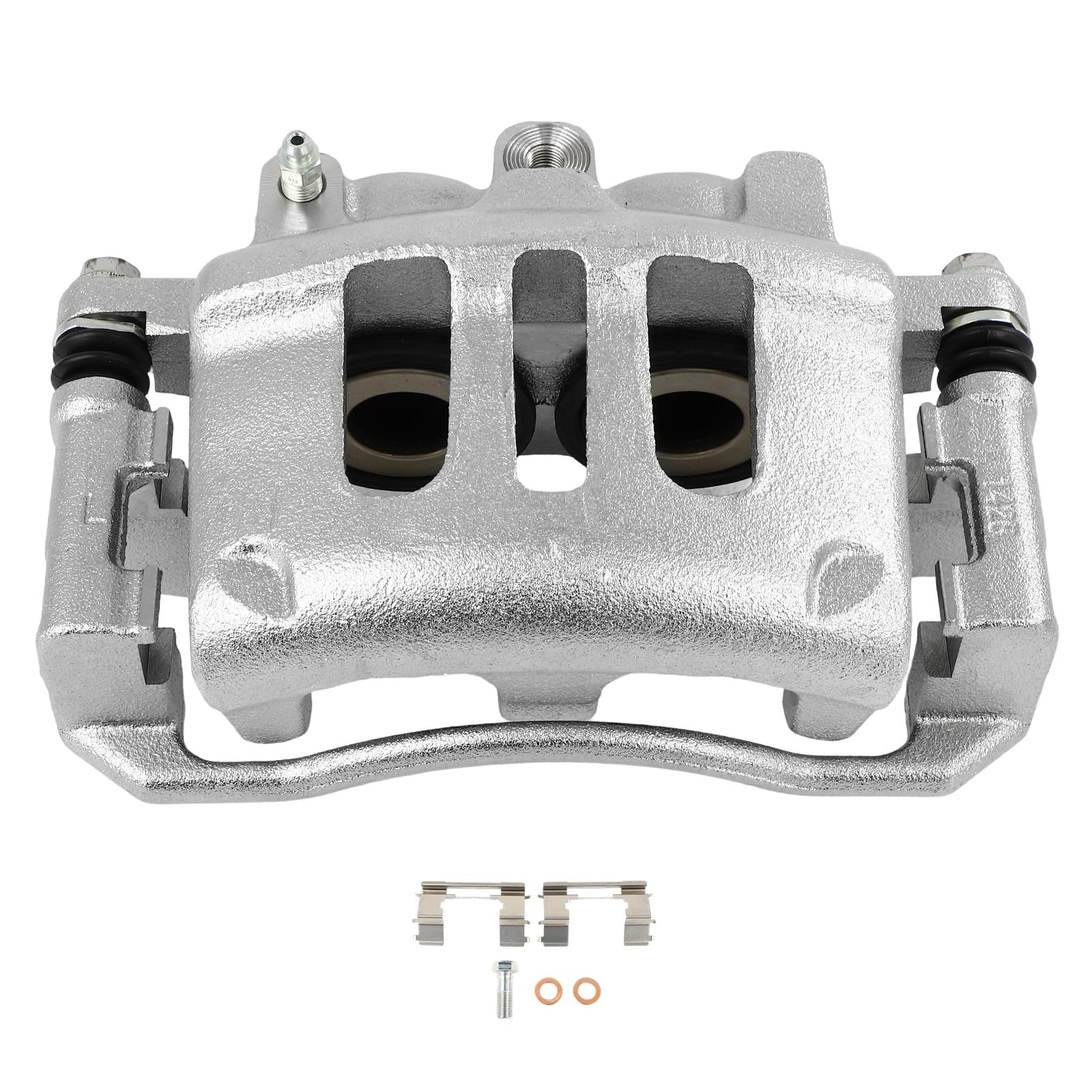 SCITOO 18B4841 Front Left Disc Brake Caliper w/Bracket Fit For Ford For Crown Victoria 2003-2011,For Mercury For Grand Marquis 2003-2011,For Mercury For Marauder 2003-2004, Double Pistons