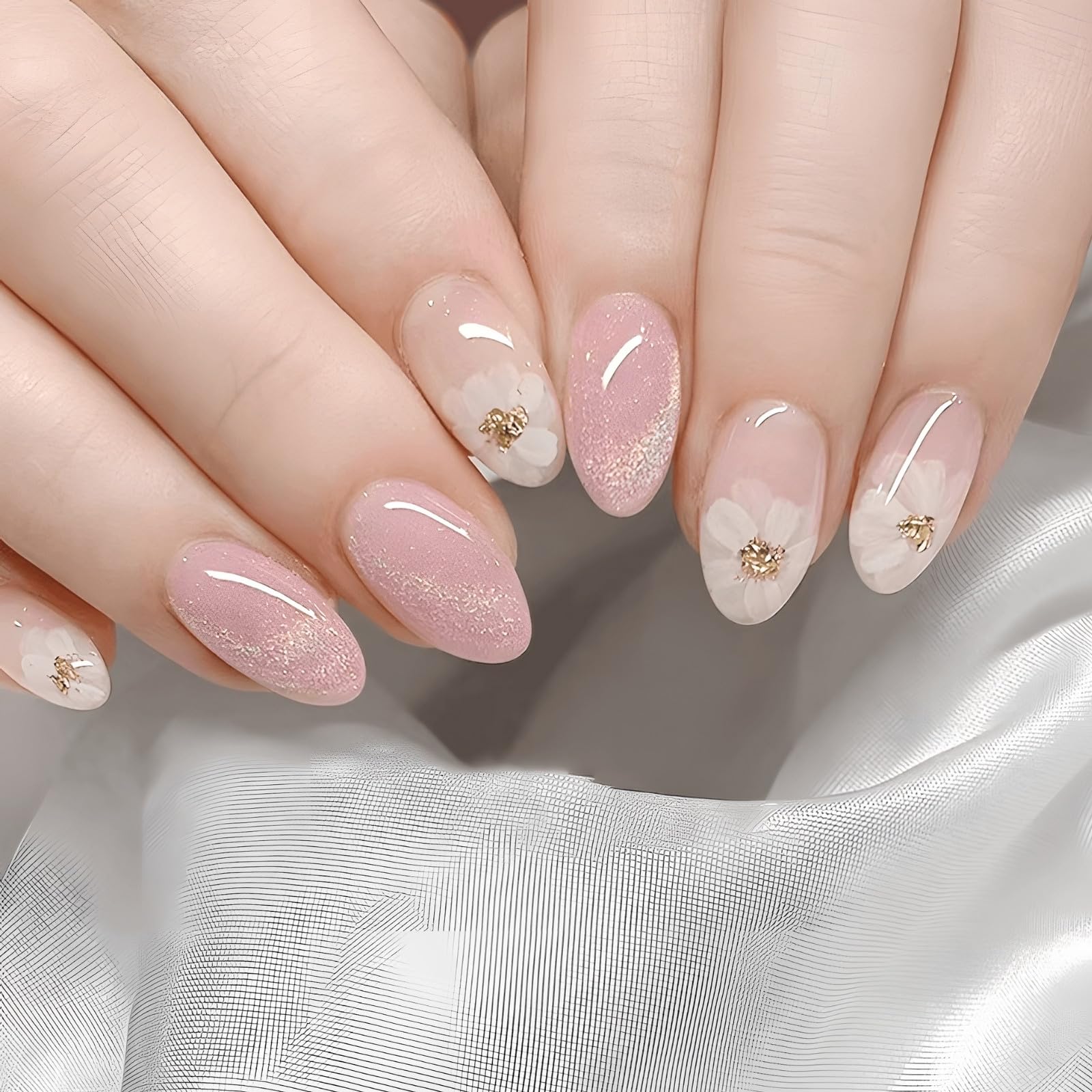 ネイルチップ・付け爪 SWEET FLAME NAILS Amazon | COLORBIRD ネイルチップ ショート 24枚 ピンク 花