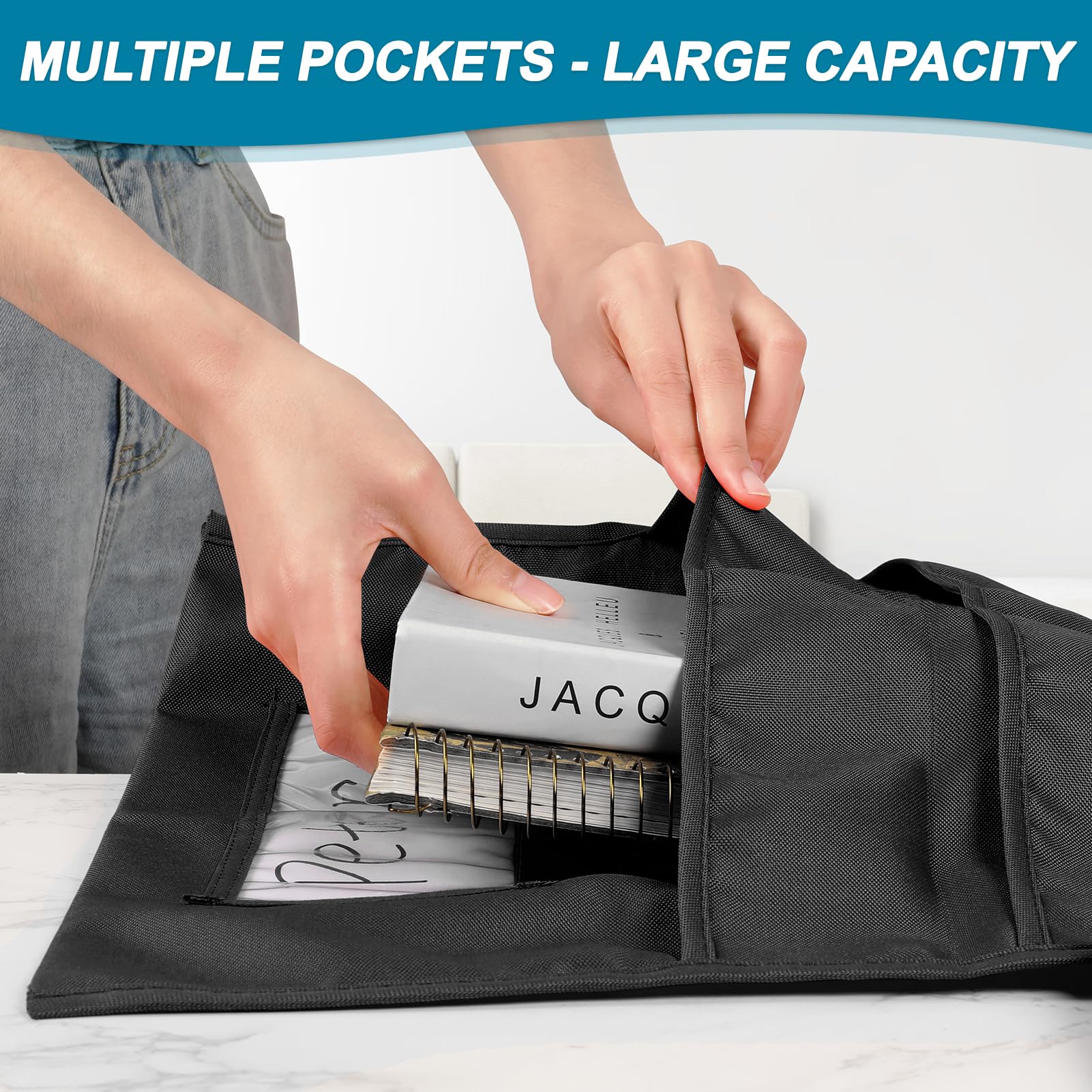 24 Pack Chair Pockets for Classrooms, 16