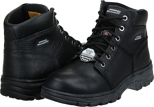 Miniatura 7 de Skechers 77009Workshire Relaxed Fit Botas de trabajo con punta de acero para hombre