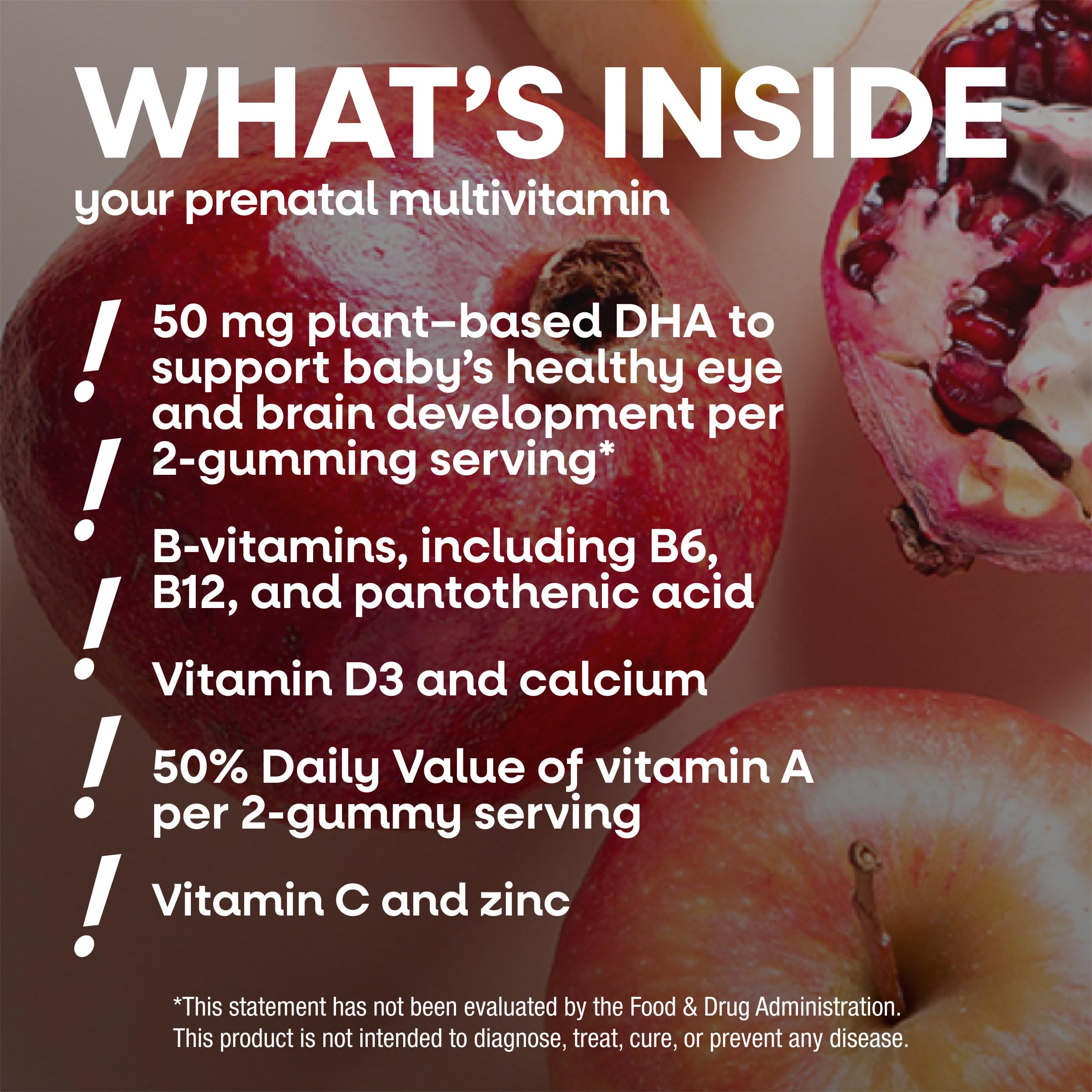 Nature's Way Alive! Daily Support Prenatal Gummy Multivitamin, 90 ct — Amazon image 6