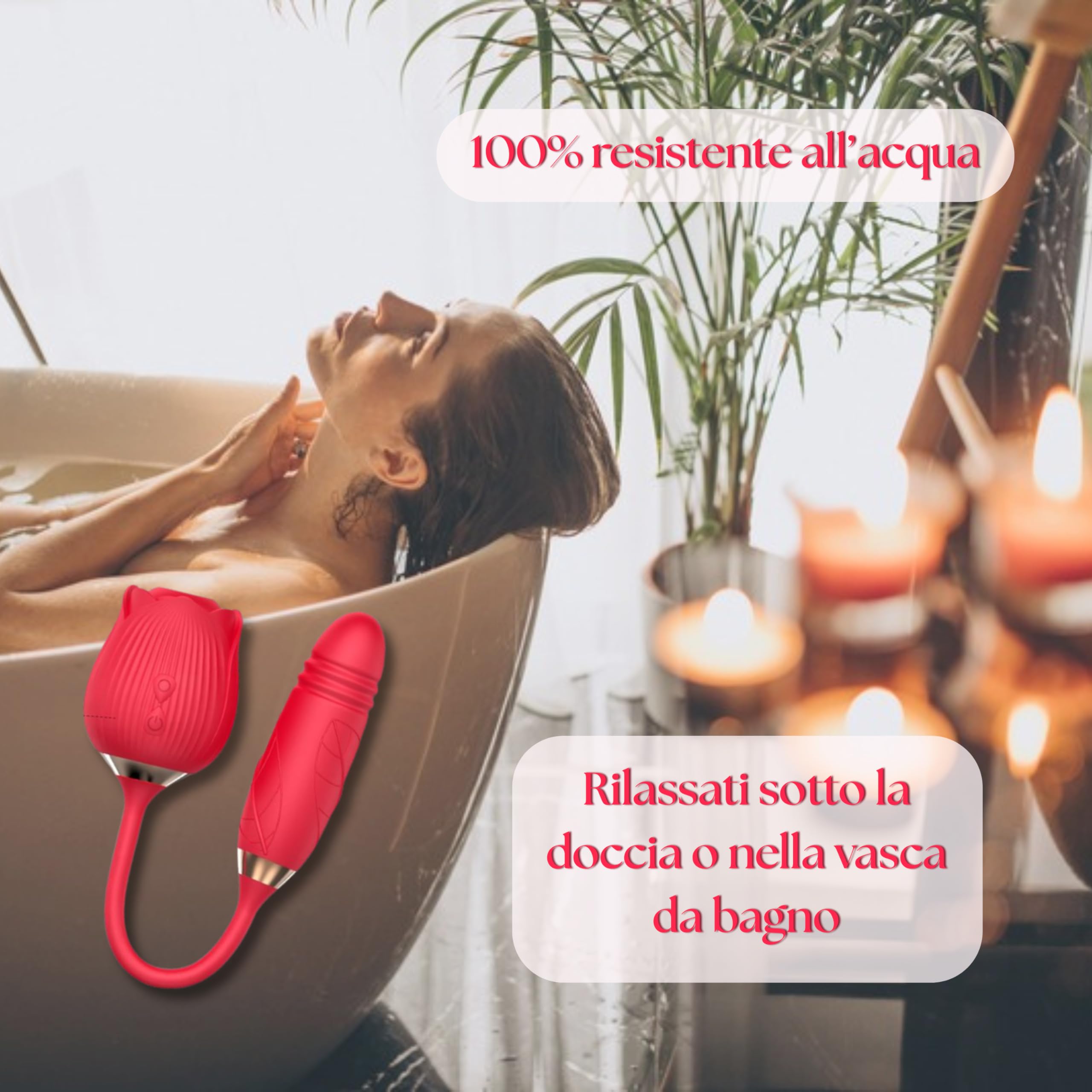 Vibratoreper Donna Professionale Succhia Clitoride per Donna Stimolatore Clitoride Femminile Sextoysys Coppia Giochi per Adulti Sexy Vibratore Spinta Rose Toy Sex Toys