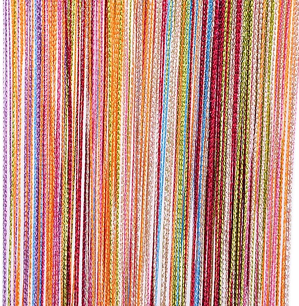 Tangpan 7 Colour Colourful Door String Thread Fringe Window Panel Room Curtain New
