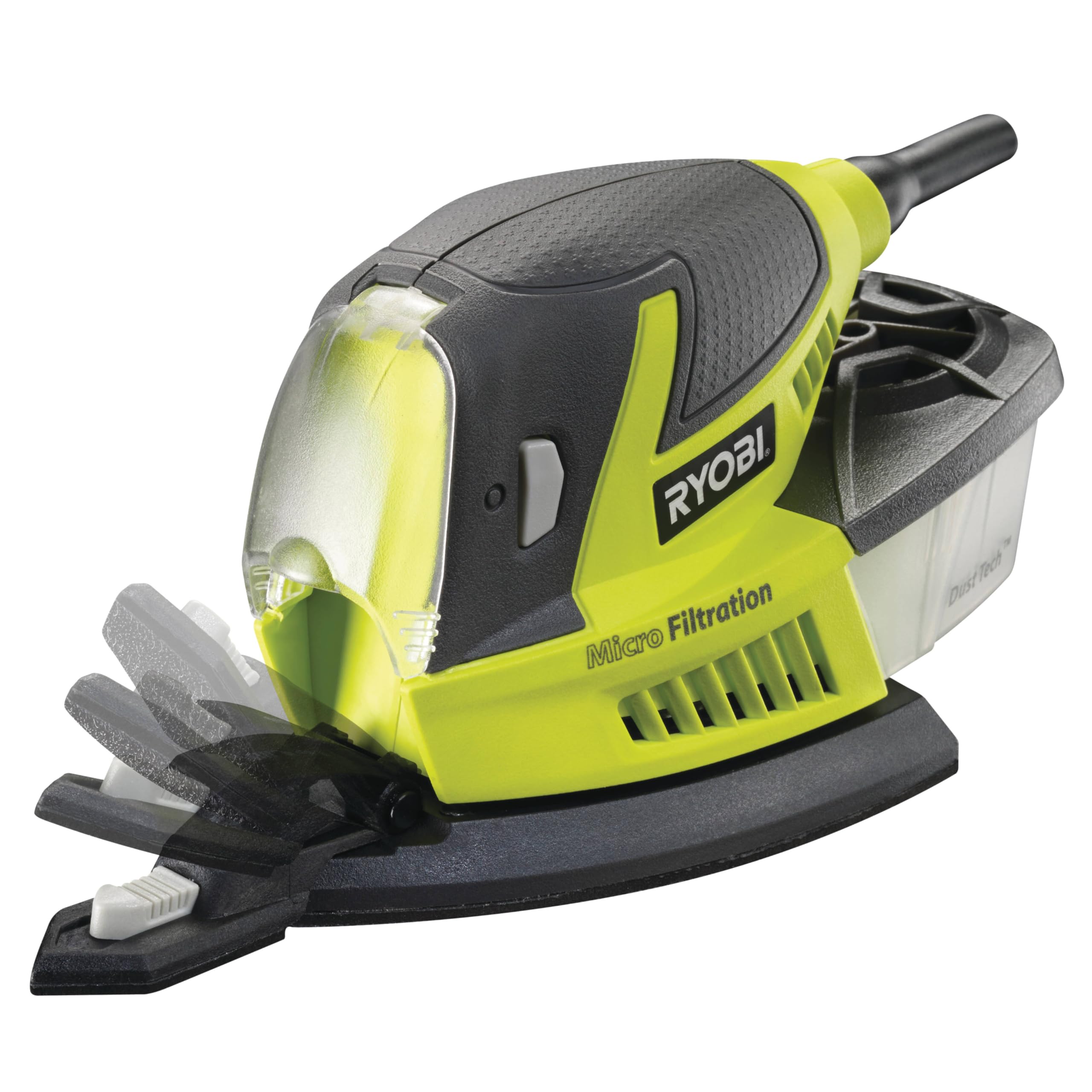 Ponceuse triangulaire RYOBI 100W avec 20 abrasifs RPS100-GA20 pour ponçage de précision