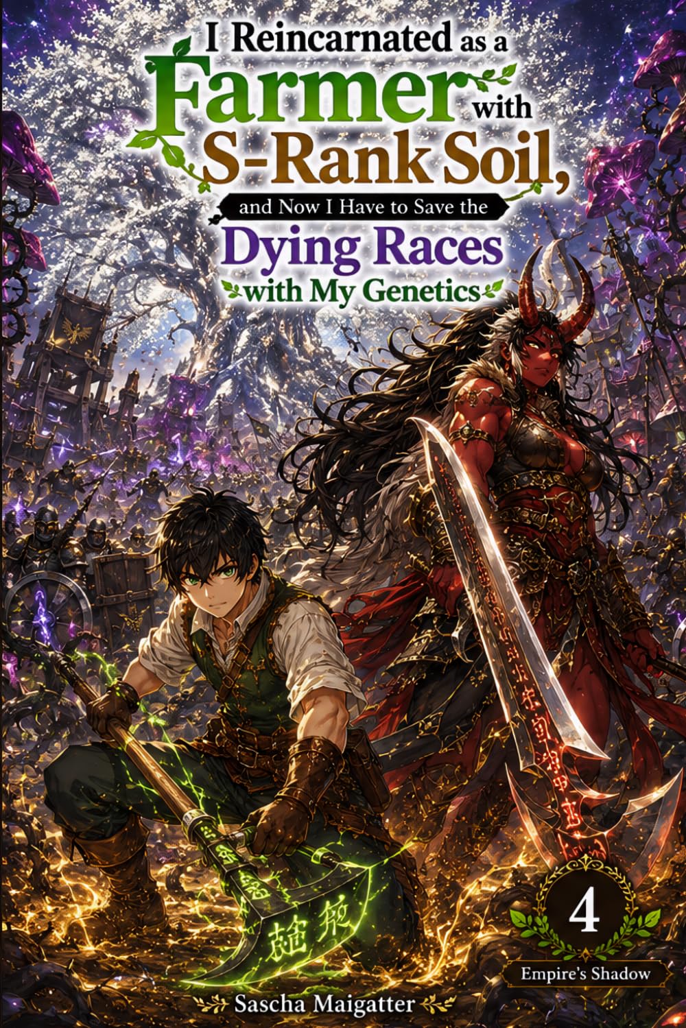 I Reincarnated as a Farmer with S-Rank Soil, and Now I Have to Save the Dying Races with My Genetics: Volume 4: Empire's Shadow