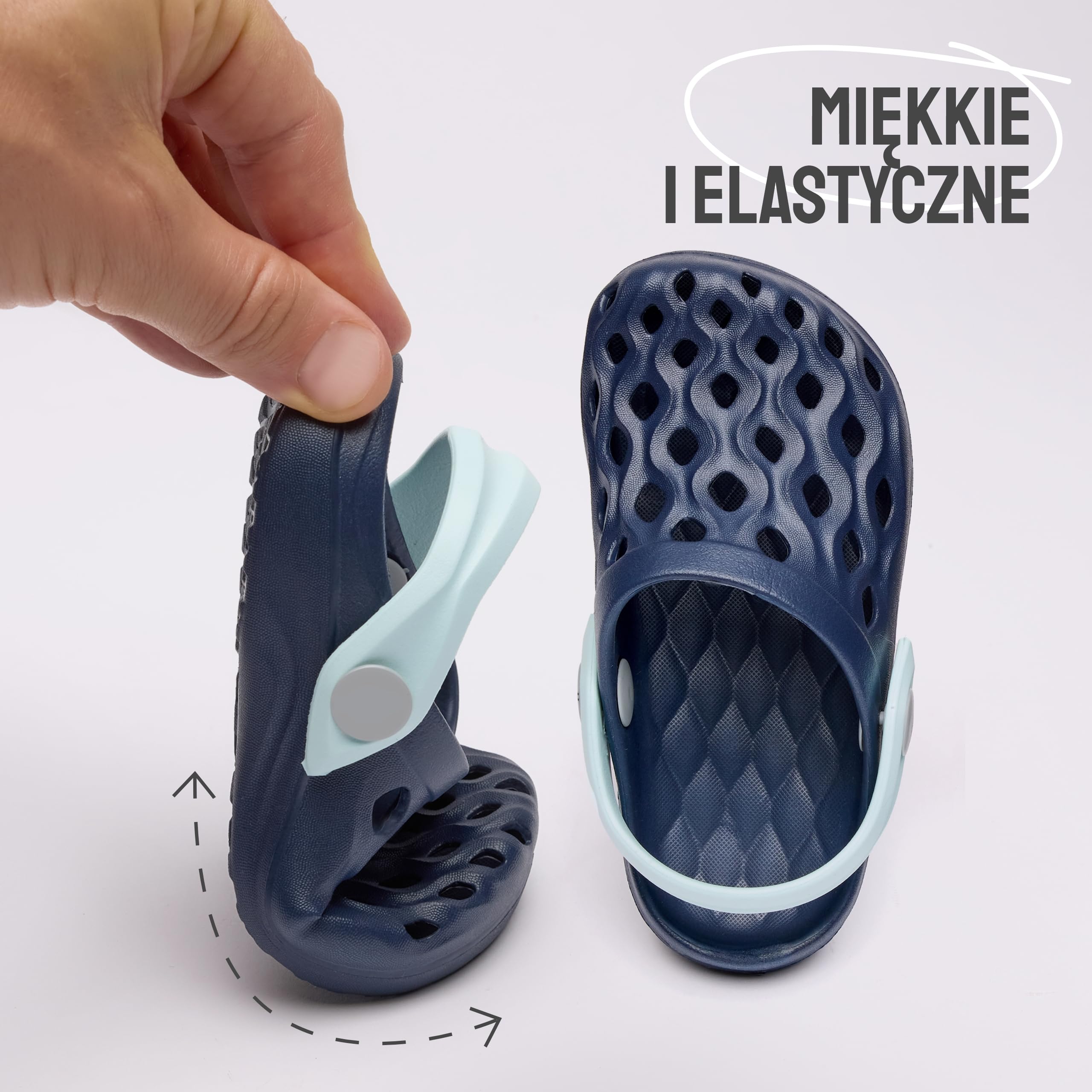 Ladeheid Dzieci Lekkie Chodaki Ogrodowe z Tworzywa EVA Buty Ogrodowe LA-CA-14