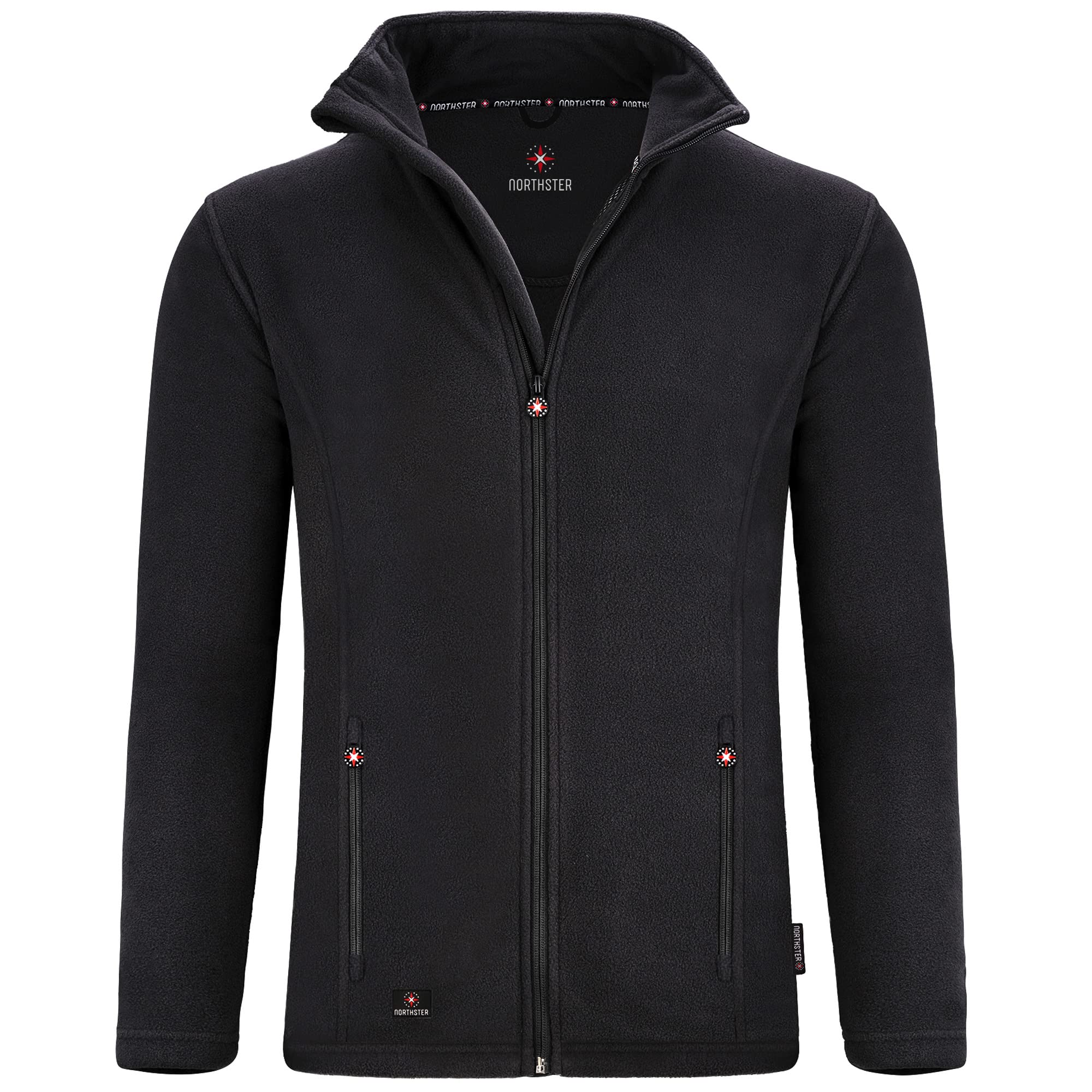 Northster Chaqueta de forro polar para hombre, para exteriores, para senderismo y trekking