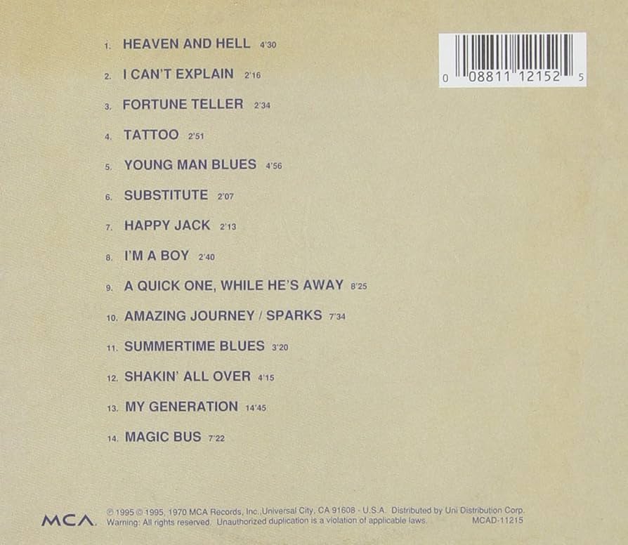 Amazon.co.jp: Live at Leeds: ミュージック