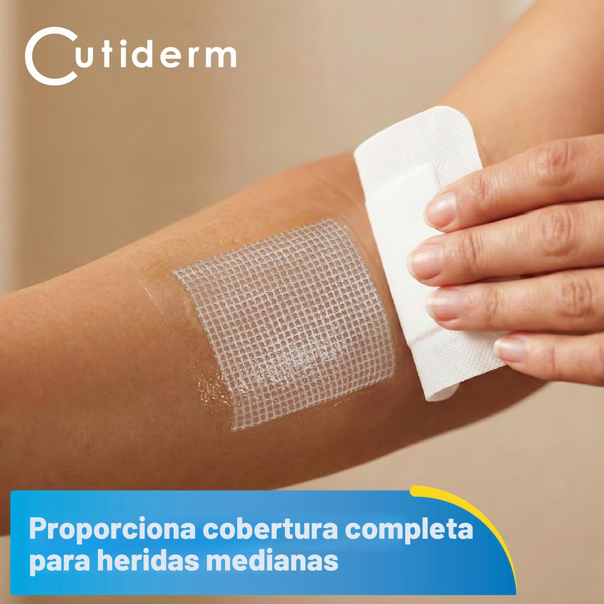 Cutiderm Apósitos De Gasa De Parafina 5cm x 5cm Paquete de 20 unidades
