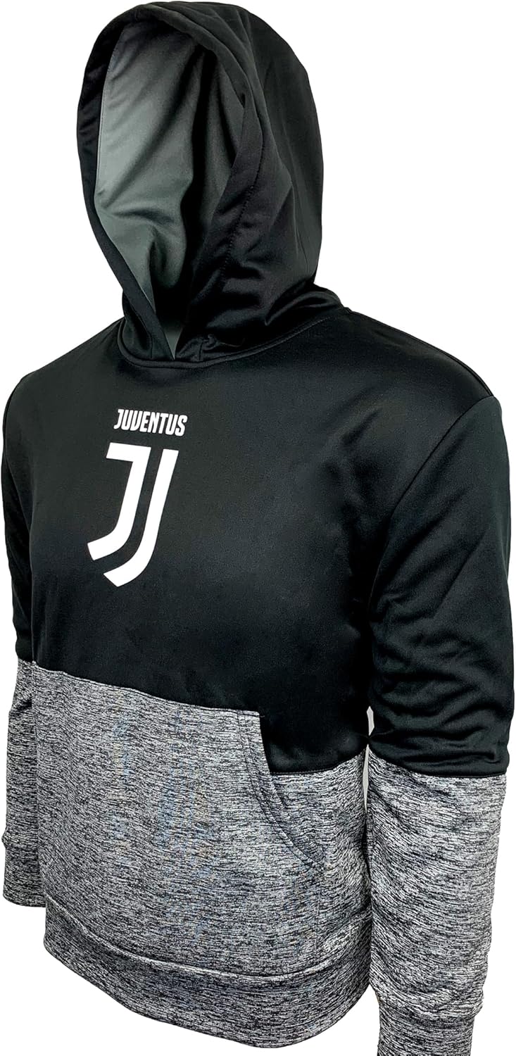 Icon Sports Juventus Pullover Hoodie, Compatible To Juventus Hooded Sweater - Image 2