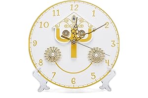 It's a Small World Ride Inspired Wall Clock Includes Stand World Prop Inspired