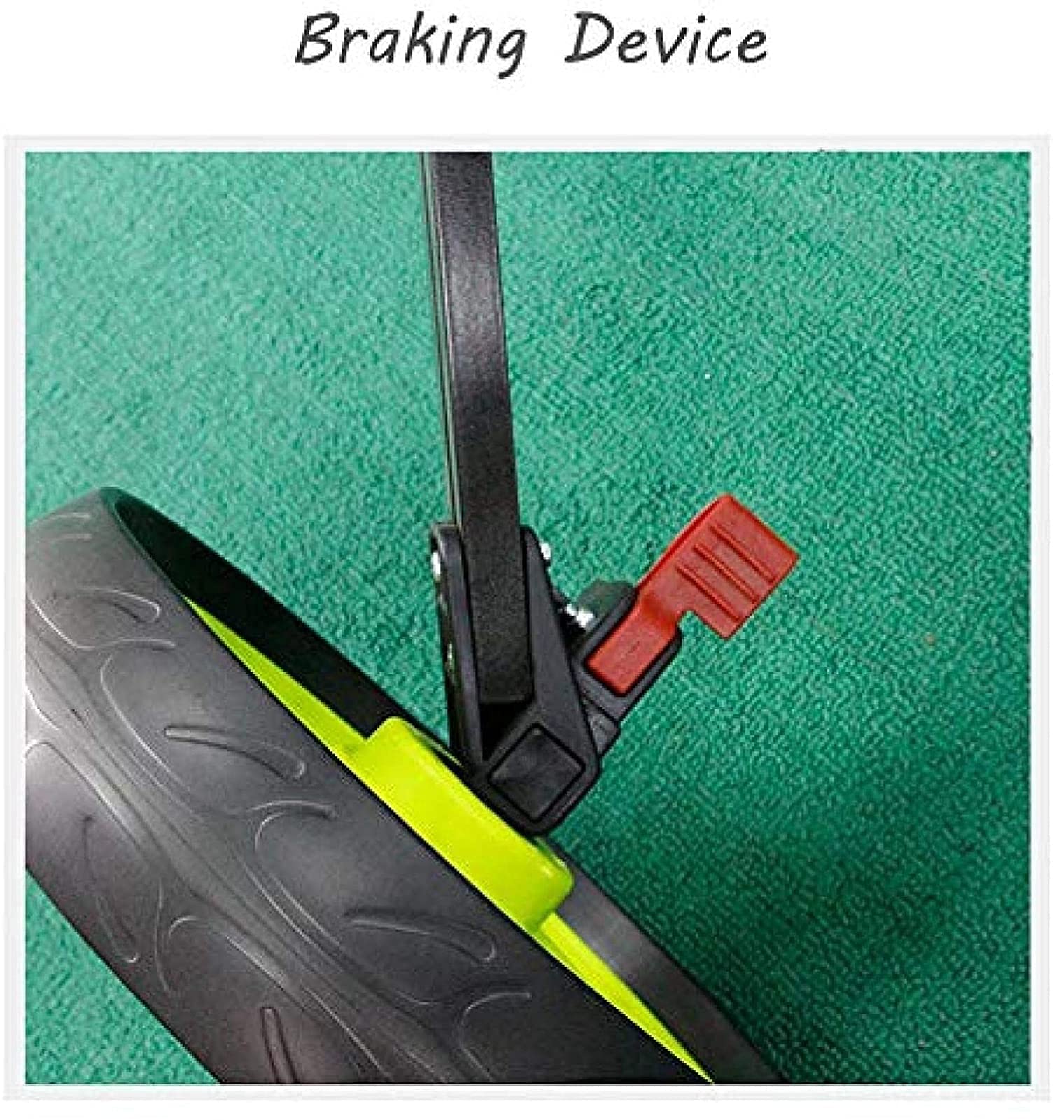 Golf Push Cart Carrelli da Golf Pieghevole Golf 3 Ruote | Carrello da Golf con Supporto per Telefono | per Adolescenti Adulti Golf Club Campo da Golf Golf Cart