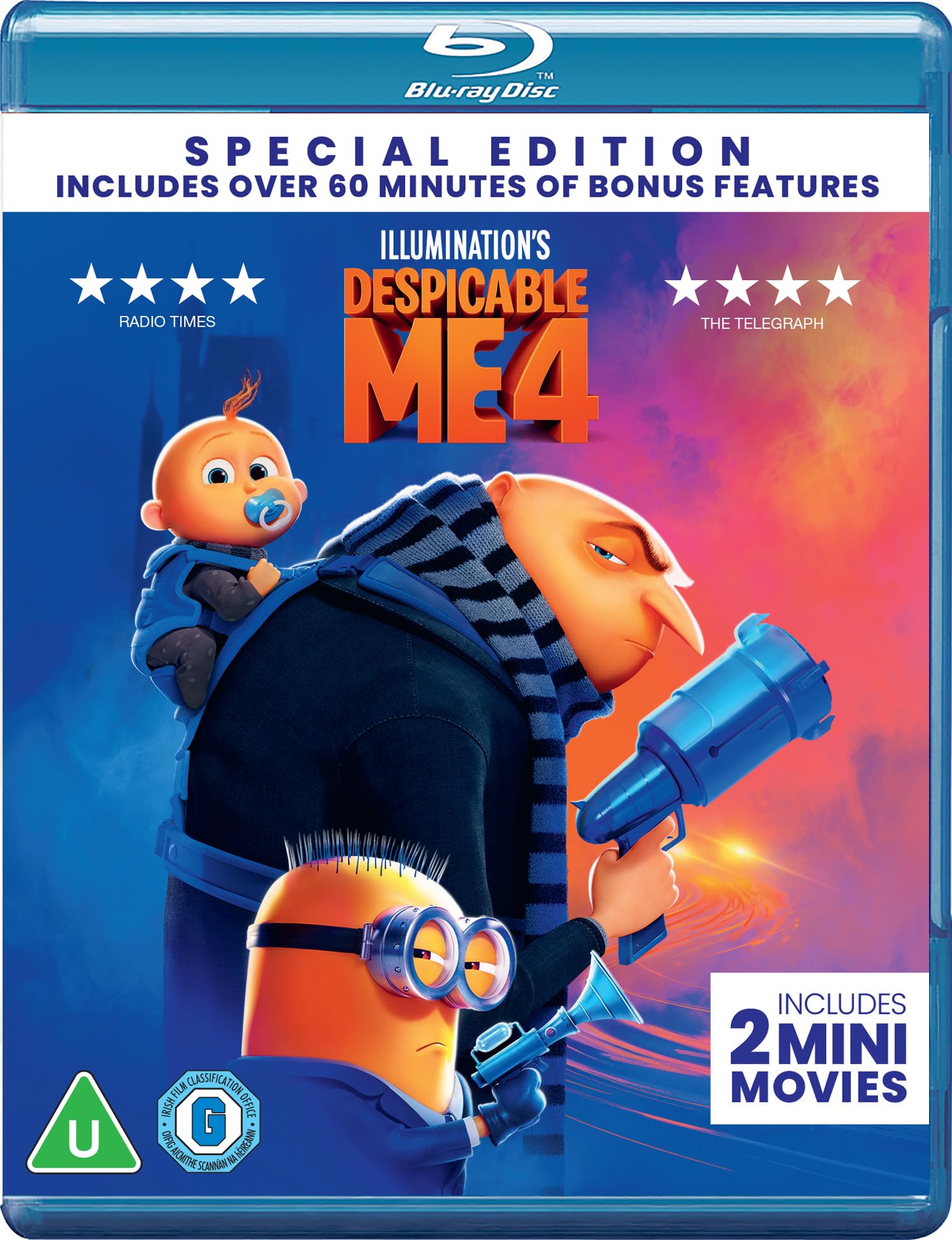Despicable Me 4 Blu-Ray [Region B]