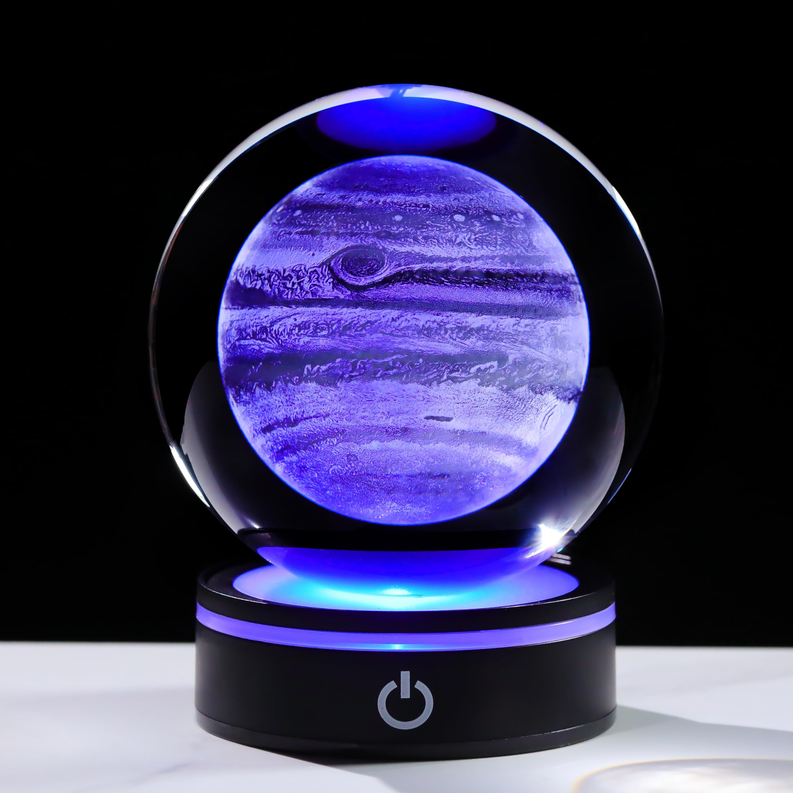Amazon.com: 3D Jupiter Crystal Ball 100mm 3.9inch - Solar System