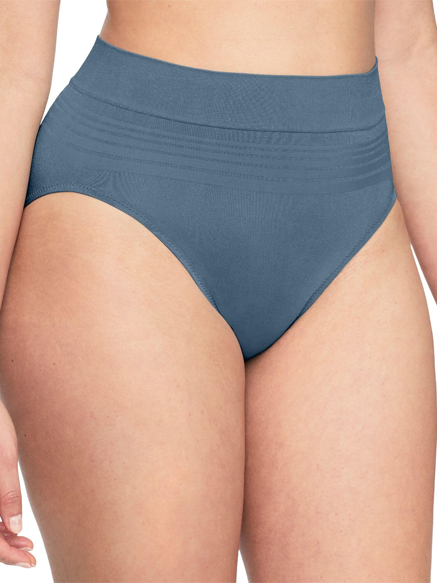Warners womens No Pinching No Problems Dig-free Comfort Waist Smooth and Seamless Hi-cut Rt5501p