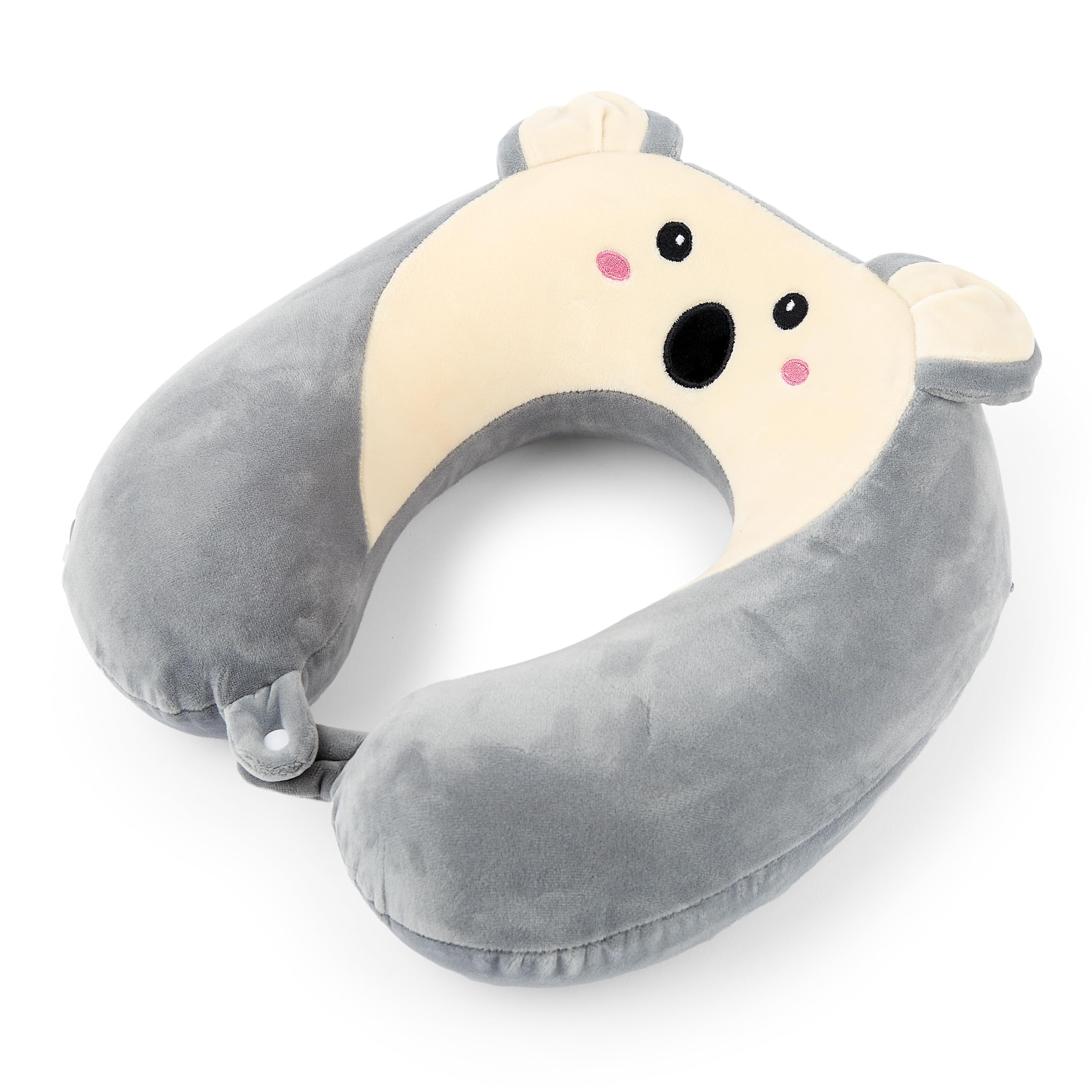 Mousehouse Gifts - Koala-themed Travel Pillow, Memory Foam Neck Pillow for Kids & Adults