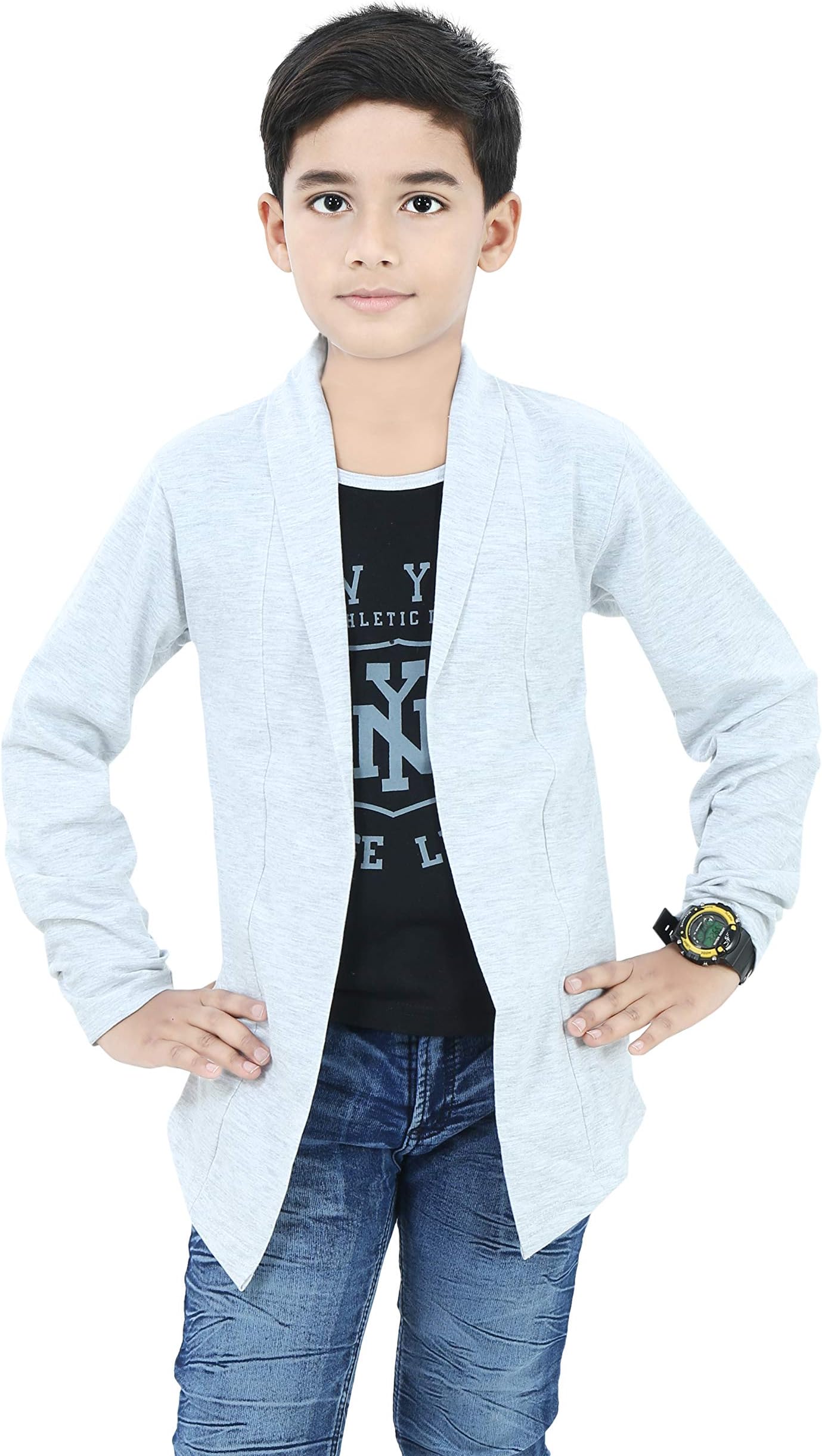 SDS FashionBoy's T-Shirt (TSBLUESHRUGBOYS) TSSOLIDSHRUGFULL