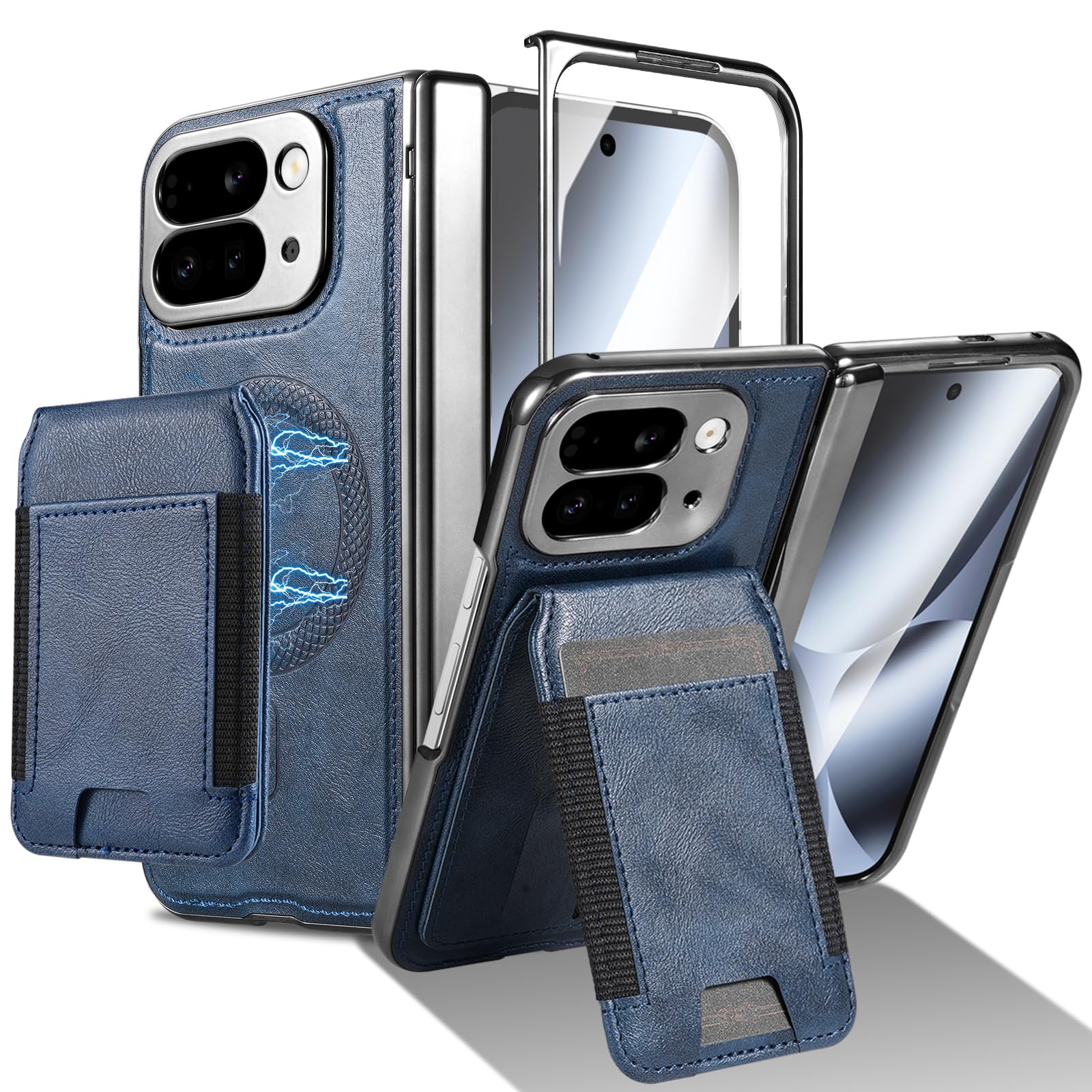 COQUE Hülle für Samsung Galaxy Z Fold 7 Cover,6D Mikrogepräg