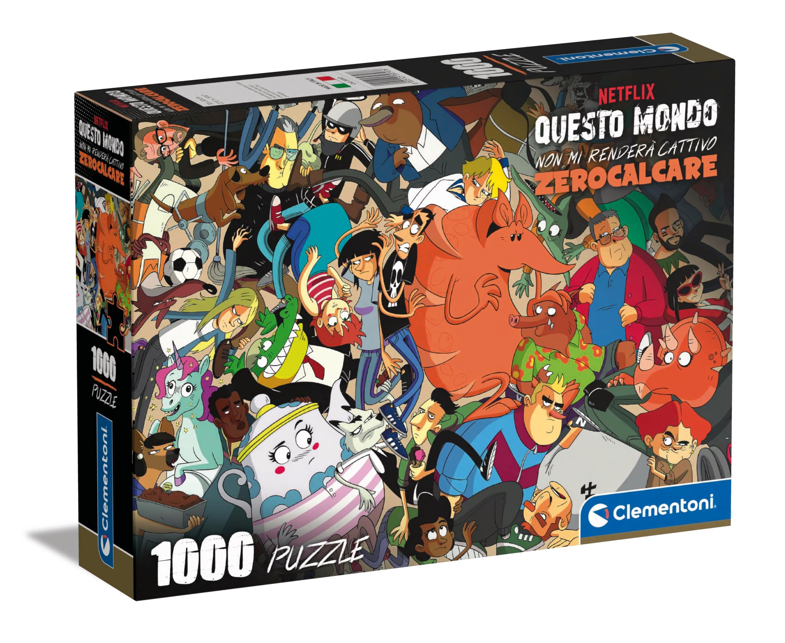 Clementoni Zerocalcare Puzzle, Multicoloured, One Size, 39797The Forest Stewardship Council