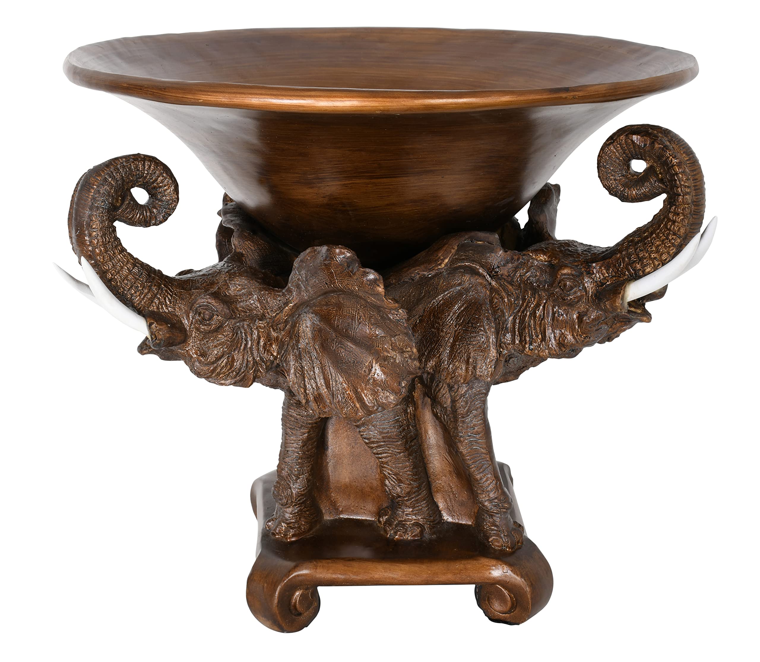 Timeless Reflections by AFD Home 10634226 Elephant Grand Serving Bowl