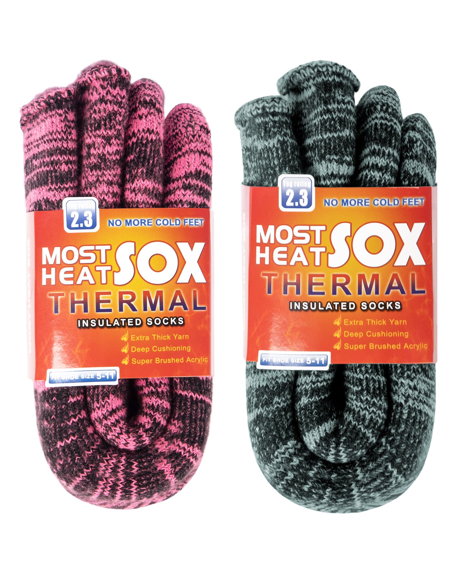 Thermal Socks for Women, Winter Warm Cold Weather Sock for Workout Outdoor Activities