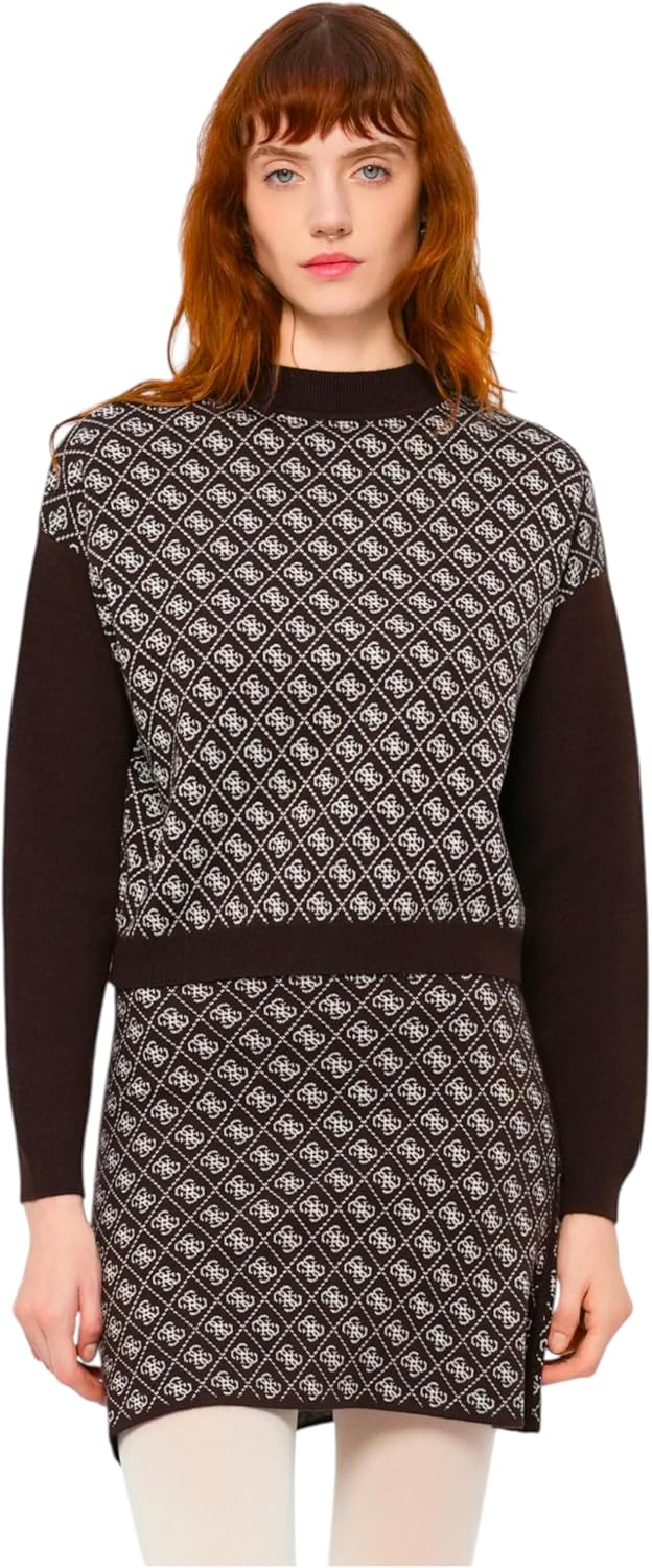 Guess Womens Eco Long Sleeve Aubrey 4g Sweater - Image 2