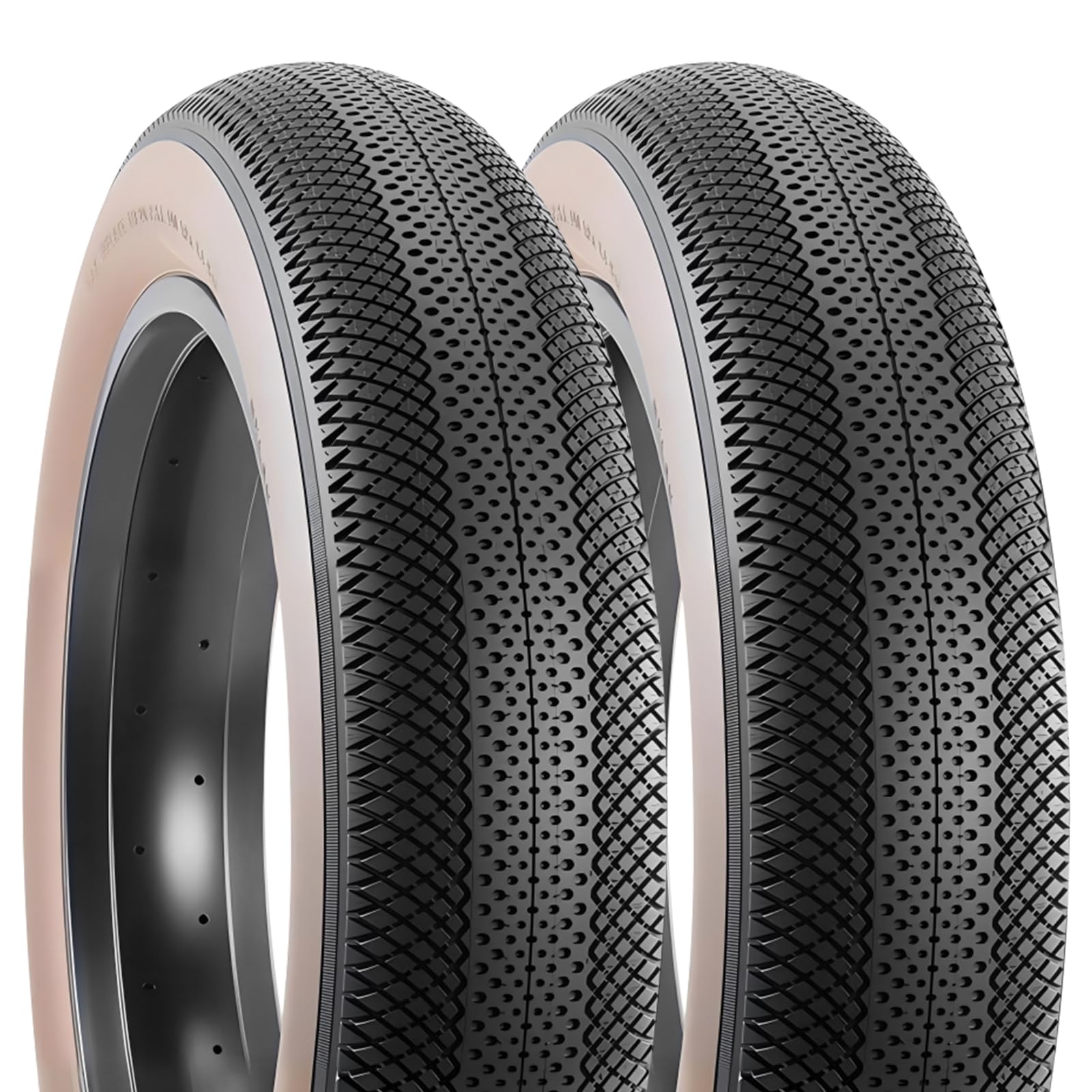 MEGHNA Fat Bike Tire opony rowerowe 20/26 x 4 cala, płaszcz rowerowy, kompatybilny z Mid-Friction, zamiennik opon rowerowych do rowerów górskich i na plaży