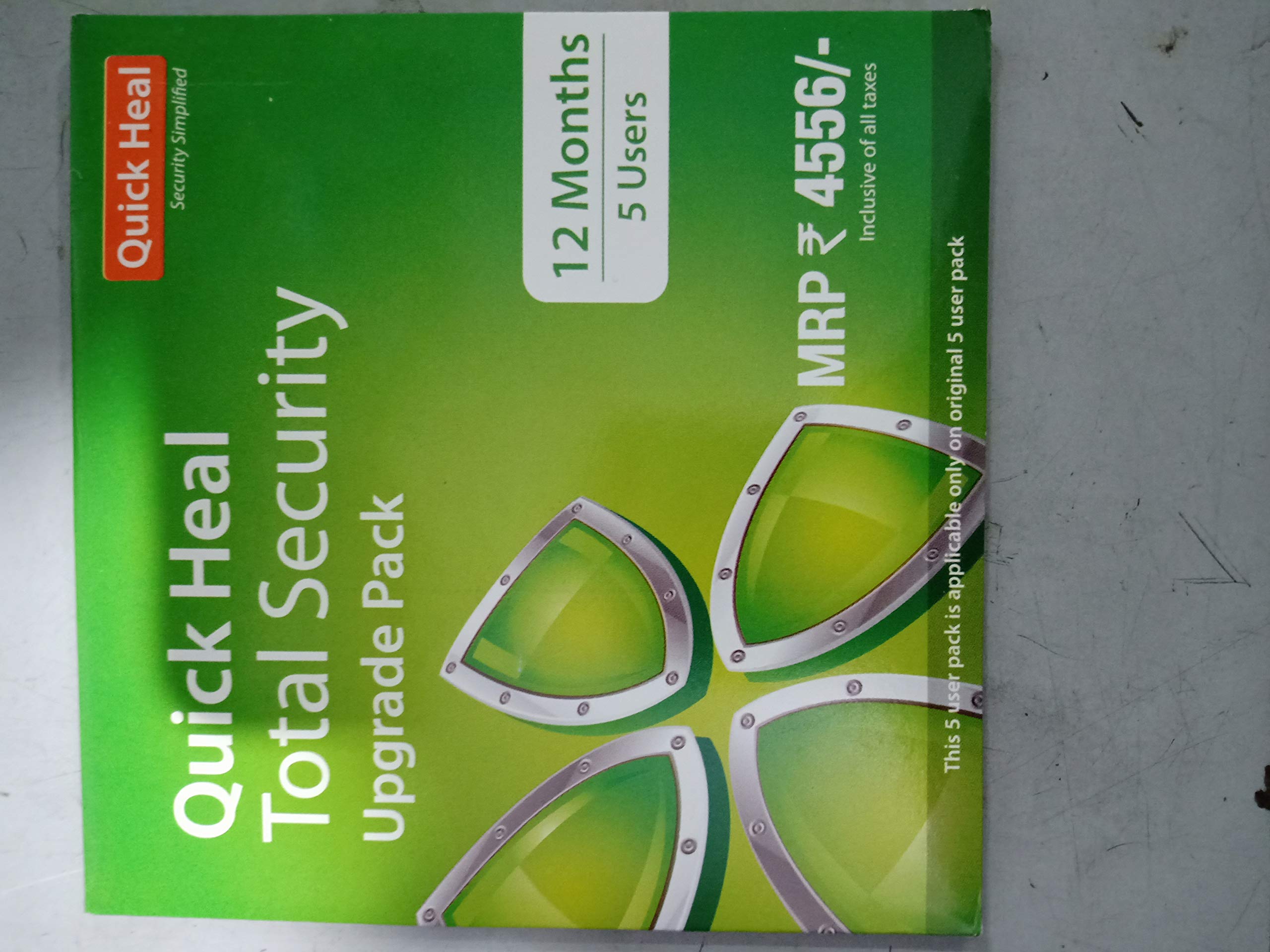 Quick Heal Total Security renewal pack - 5 PC, 1 Year (DVD) (B07T6JCJ3M) Amazon Price History, Amazon Price Tracker