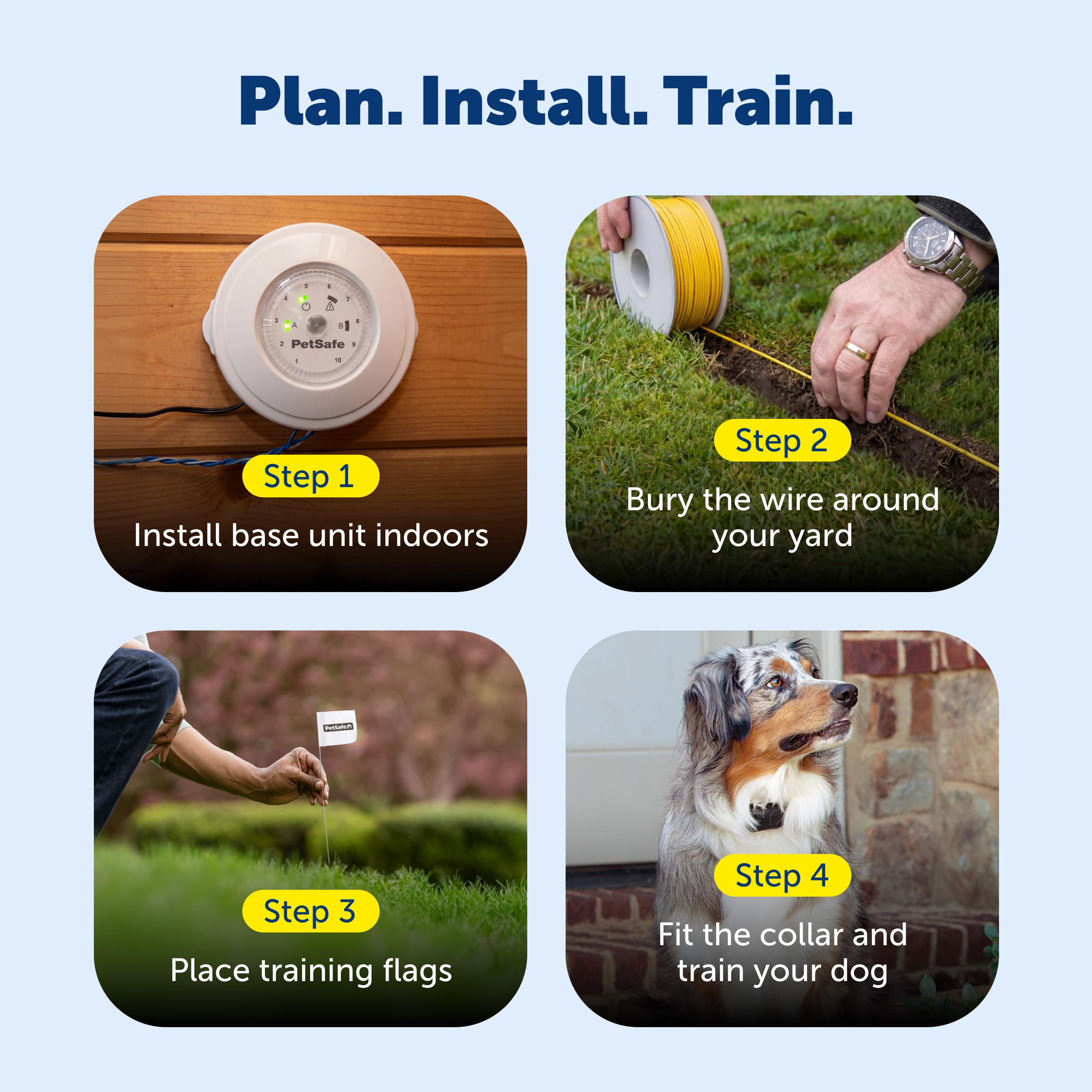 PetSafe YardMax In-Ground Fence Up to 13 Acre | Waterproof Rechargeable Collar Tone-Only Mode Plus Static Expandable to 5.5 Acres Dogs & Cats 5 Lb Neck 6-28 in product thumbnail 5