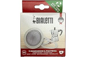 Bialetti Moka Express Replacement Seals and Filter