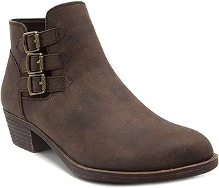LONDON FOG Womens Tommy Ankle Boot