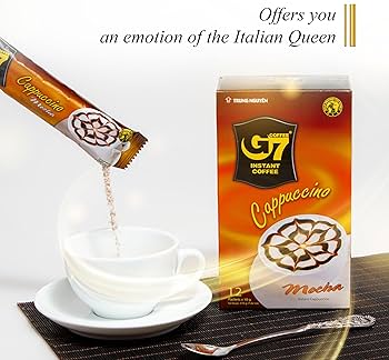 Amazon.com : TRUNG NGUYEN G7 CAPPUCINO MOCHA Instant Coffee for