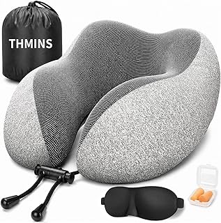 THMINS Travel Pillow for Sleeping Airplane