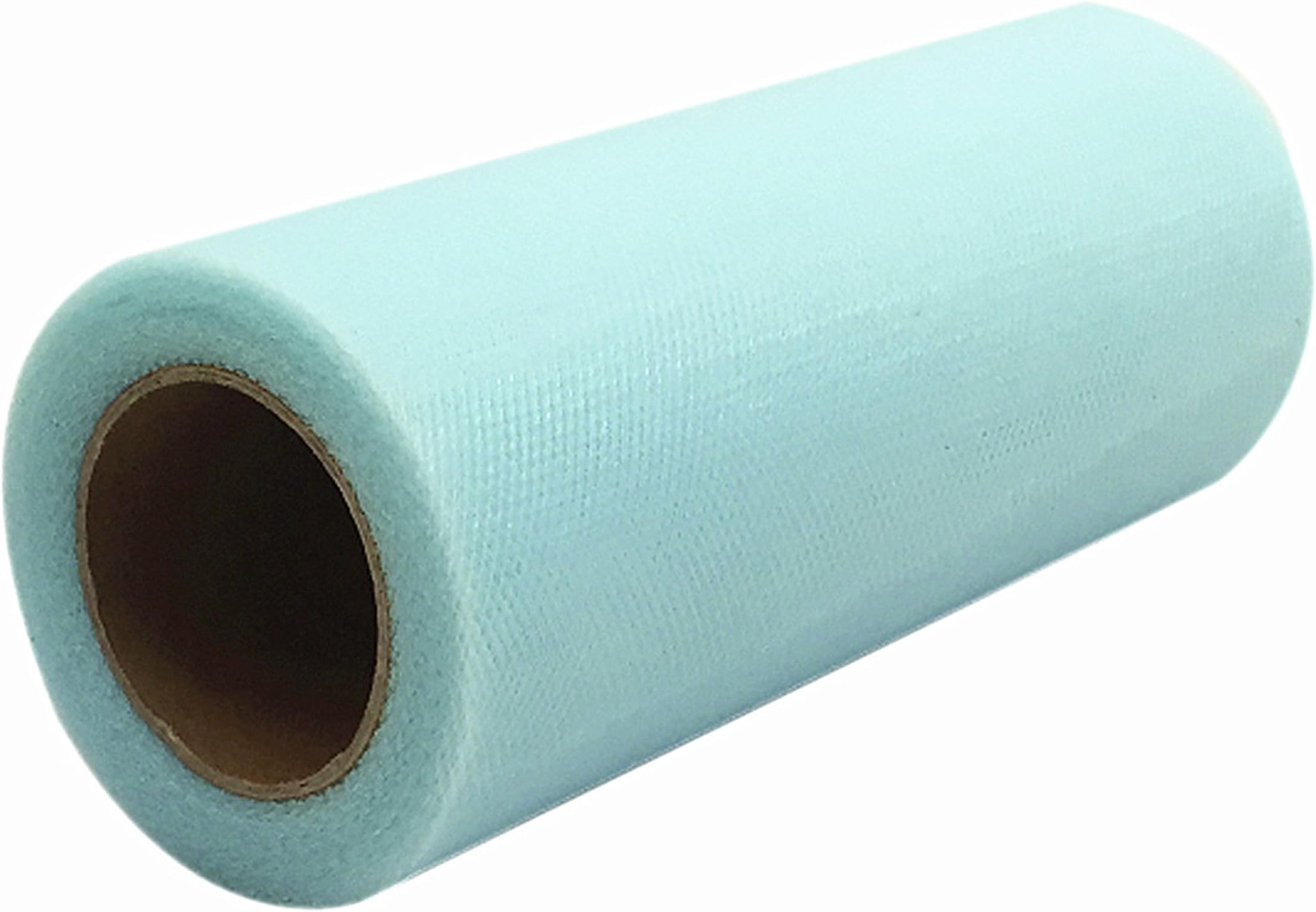 54 Colors Tulle Fabric Spool, Roll 6โโ x 25 Yards (75 ft) for Tulle Table Skirt Wedding Party Decorations (Tiffany Water Blue)