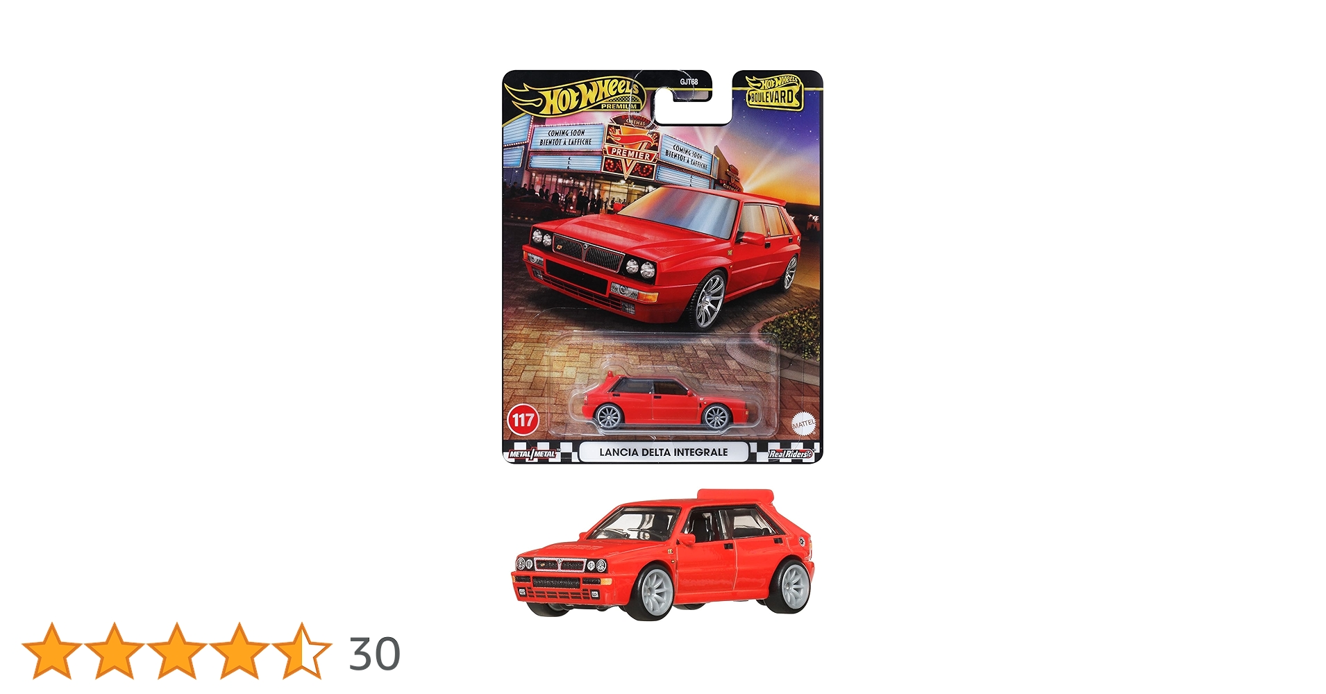 新品10個セット　ホットウィール　ブールバード　ランチア　デルタ　インテグラーレ 楽天市場】ホットウィール ブールバード ランチア デルタ