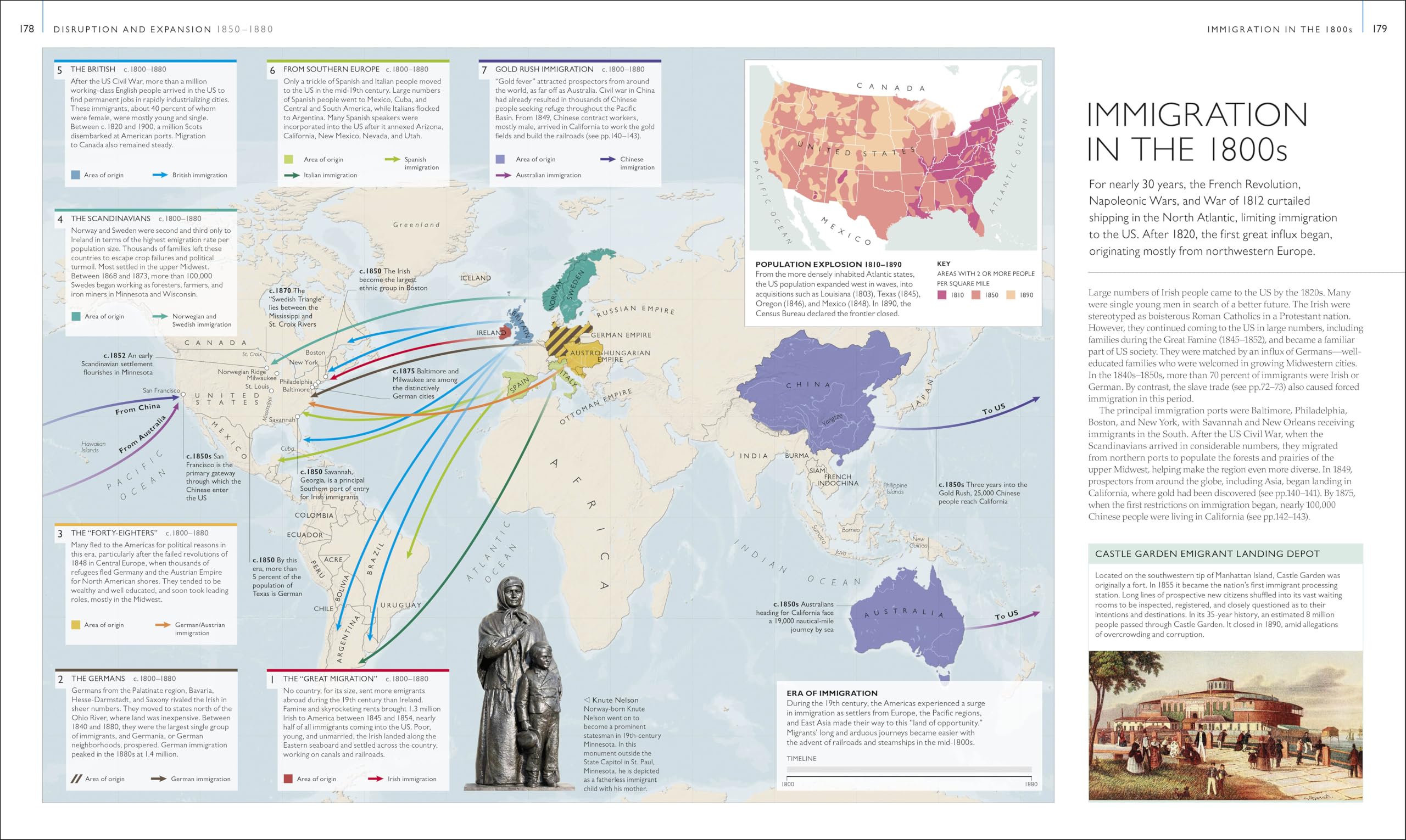 History of North America Map by Map (DK History Map by Map)