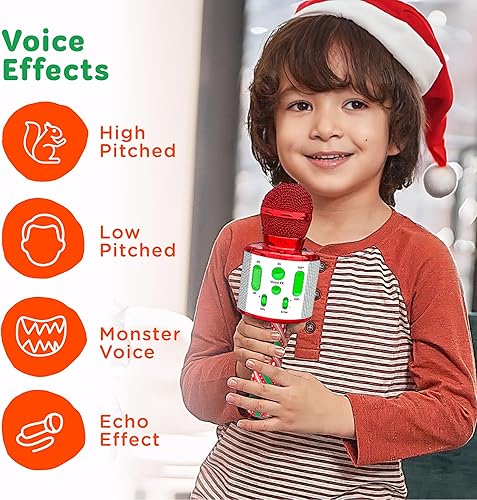 Miniatura 4 de Move2Play, Micrófono de karaoke para niños, incluye canciones precargadas y Bluetooth, regalo de fiesta de cumpleaños para niños, juguete para niñas