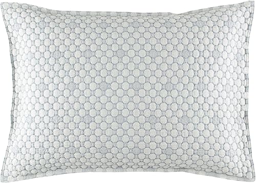 Miniatura 3 de Lodi - Funda de almohada de Matelasse negra, tamaño estándar, patrón sólido negro