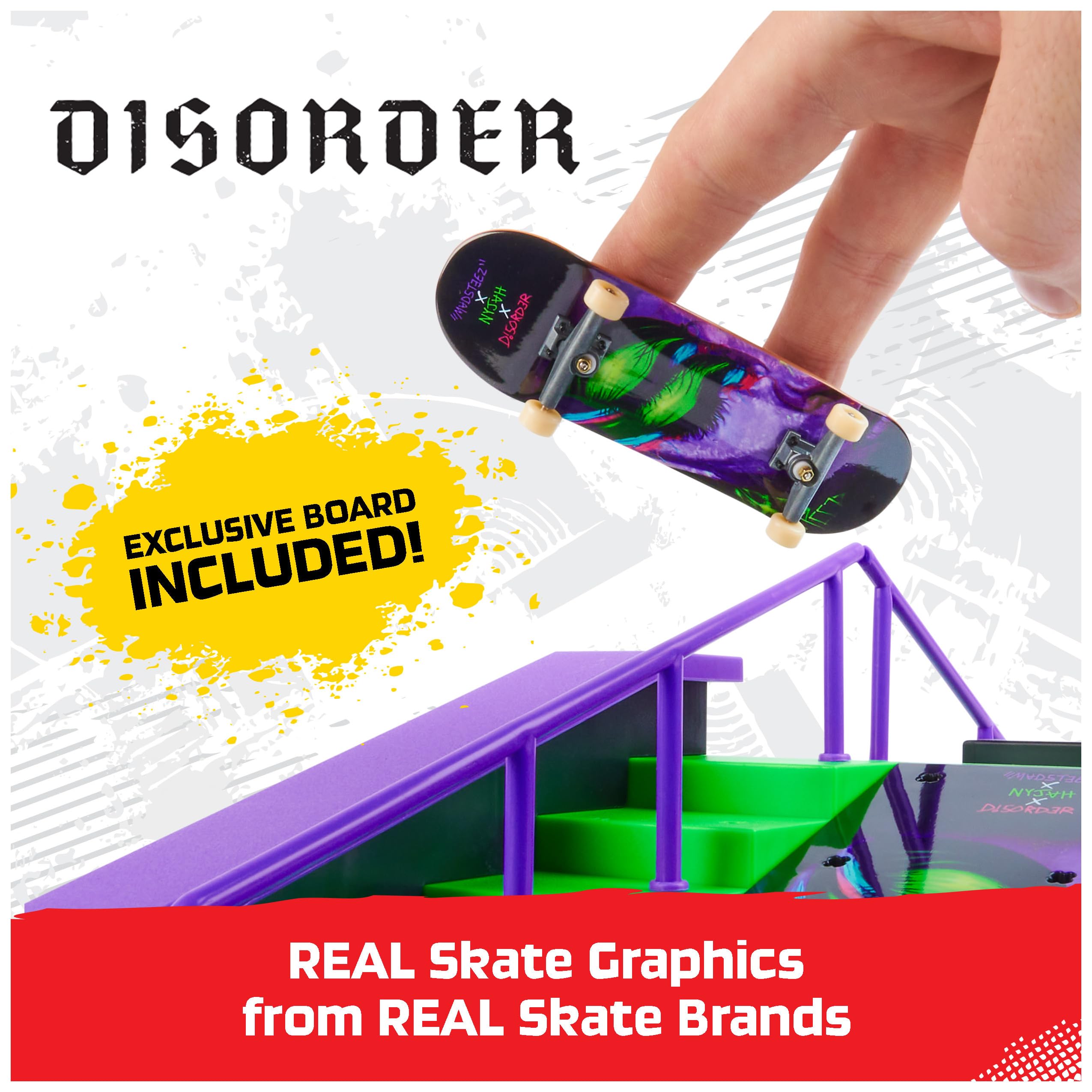 Tech Deck, Nyjah Rail Shredder Skatepark, X-Connect Fingerboard