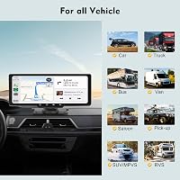 WSRADIOKITS 10.26" CarPlay Autórádió Apple CarPlay Android Auto GPS Bluetooth Érintőképernyő 6