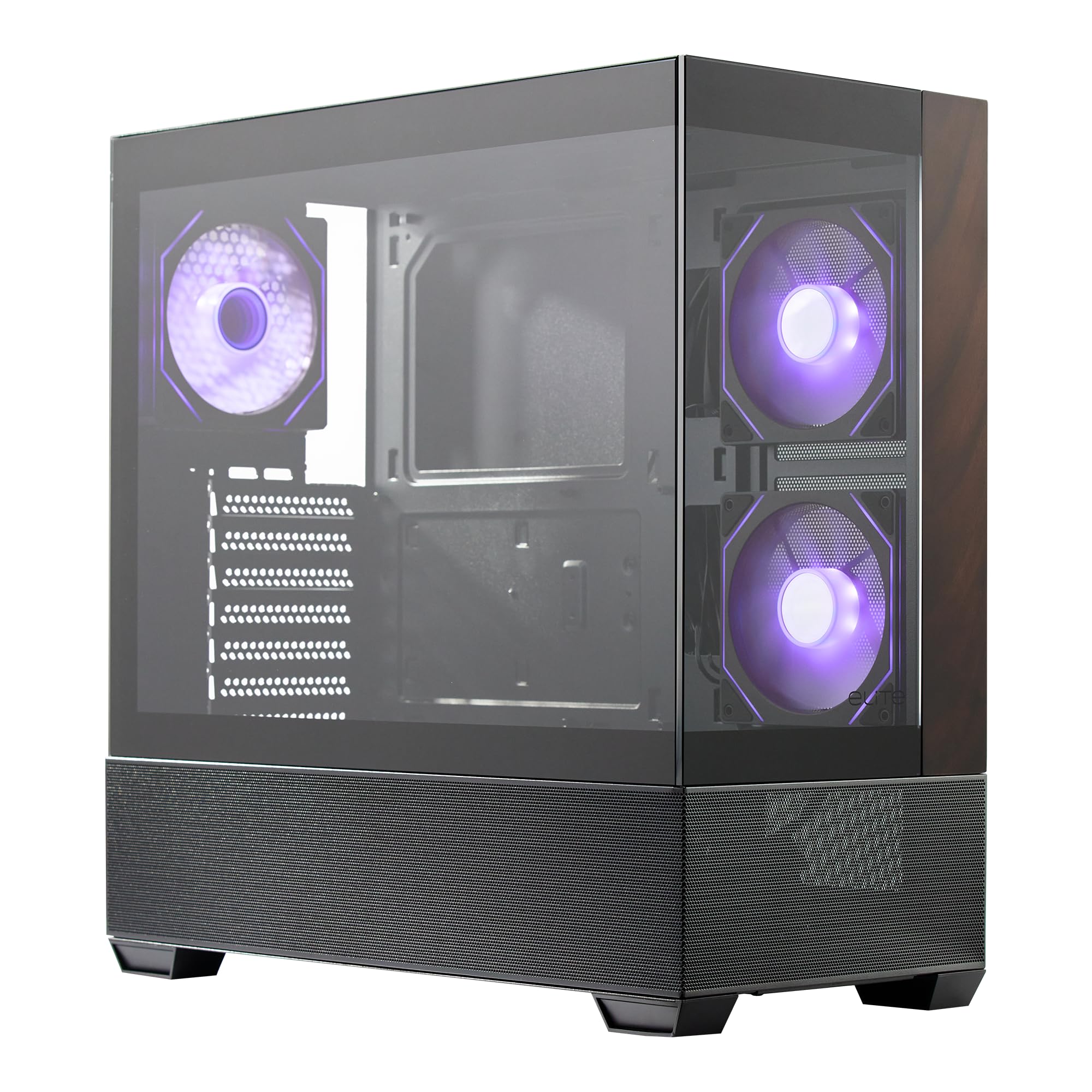 Elite 690 Wood Front ATX Case
