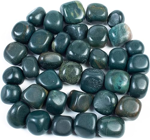 BEZAVO Bloodstone - Juego de piedras curativas de cristales y cristales a granel para curación, reiki, meditación, cristales de brujería, piedras