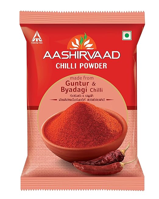 Aashirvaad Chilli Powder with Guntur & Bydagi Chilli 100g Amazon.in