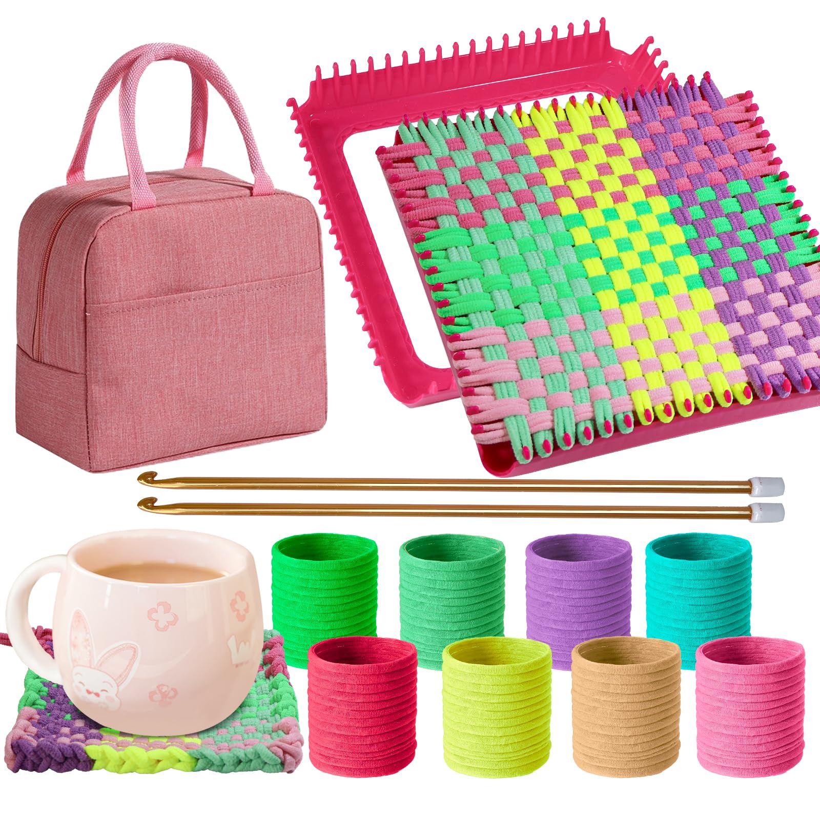 Weaving Loom Kit - Beginner Crafts & Gifts -1 Weaving Loom Kit - Beginner Crafts & Gifts -1
