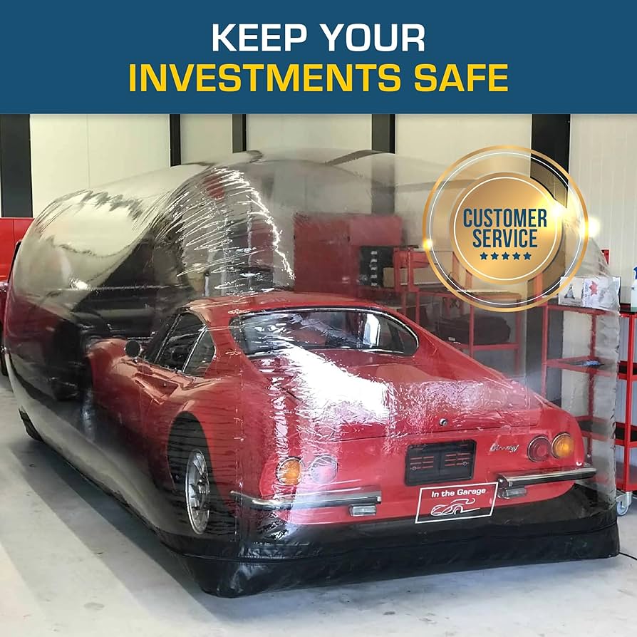 Amazon.co.jp: IN THE GARAGE インフレータブルカーシールド