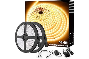 Onforu Warm White LED Strip Lighting: Illuminate Your Ambiance