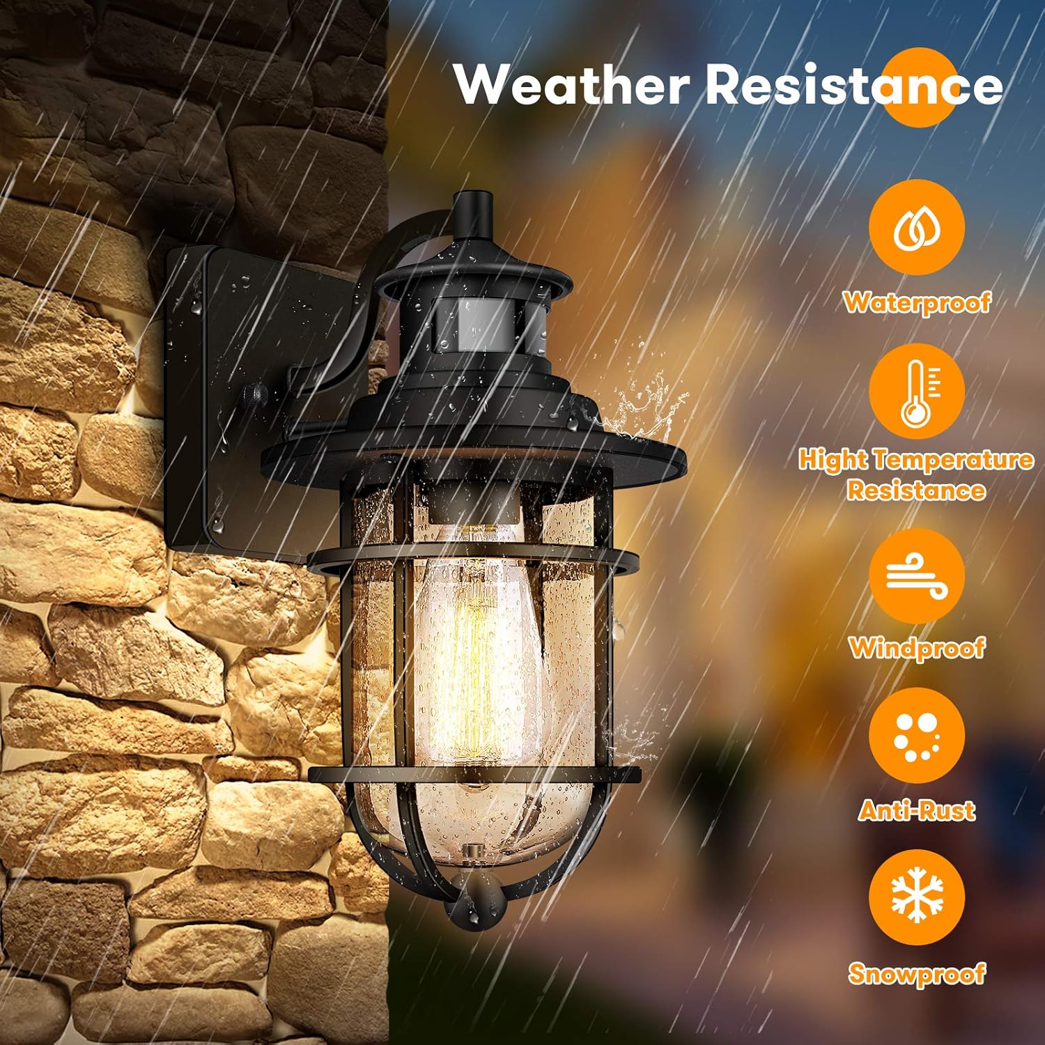 Grеаtеѕt Prоduсt Motion Sensor Outdoor Wall Lantern Dusk to Dawn Waterproof Exterior Wall Sconce with Seeded Glass Black Wall Mount Light Fixture for Porch Doorway Garage, E26 Socket, Motion Activated Gеt Sресіаl Prісе Motion Sensor Outdoor Wall Lantern Dusk to Dawn Waterproof Exterior Wall Sconce with Seeded Glass Black Wall Mount Light Fixture for Porch Doorway Garage, E26 Socket, Motion Activated