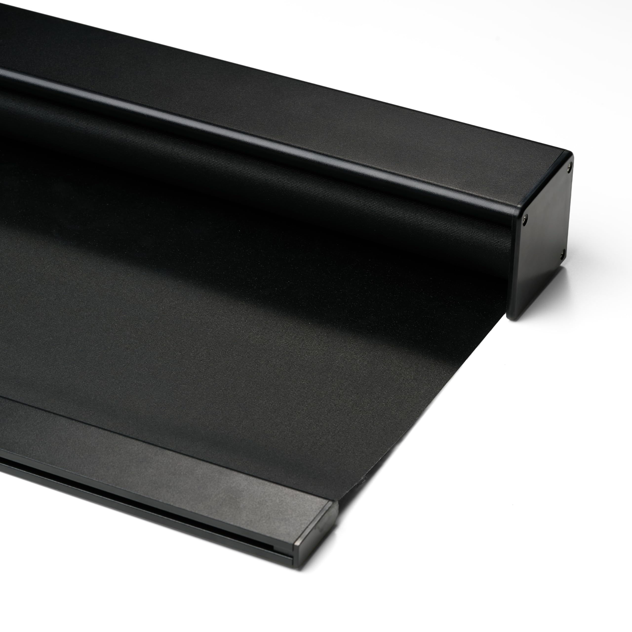 Boolegon Blackout Cordless Roller Shades, Window Blind with Thermal Insulated, UV Protection Fabric, Free-Stop System Roller Blind for Home, Office, Black, Custom Size